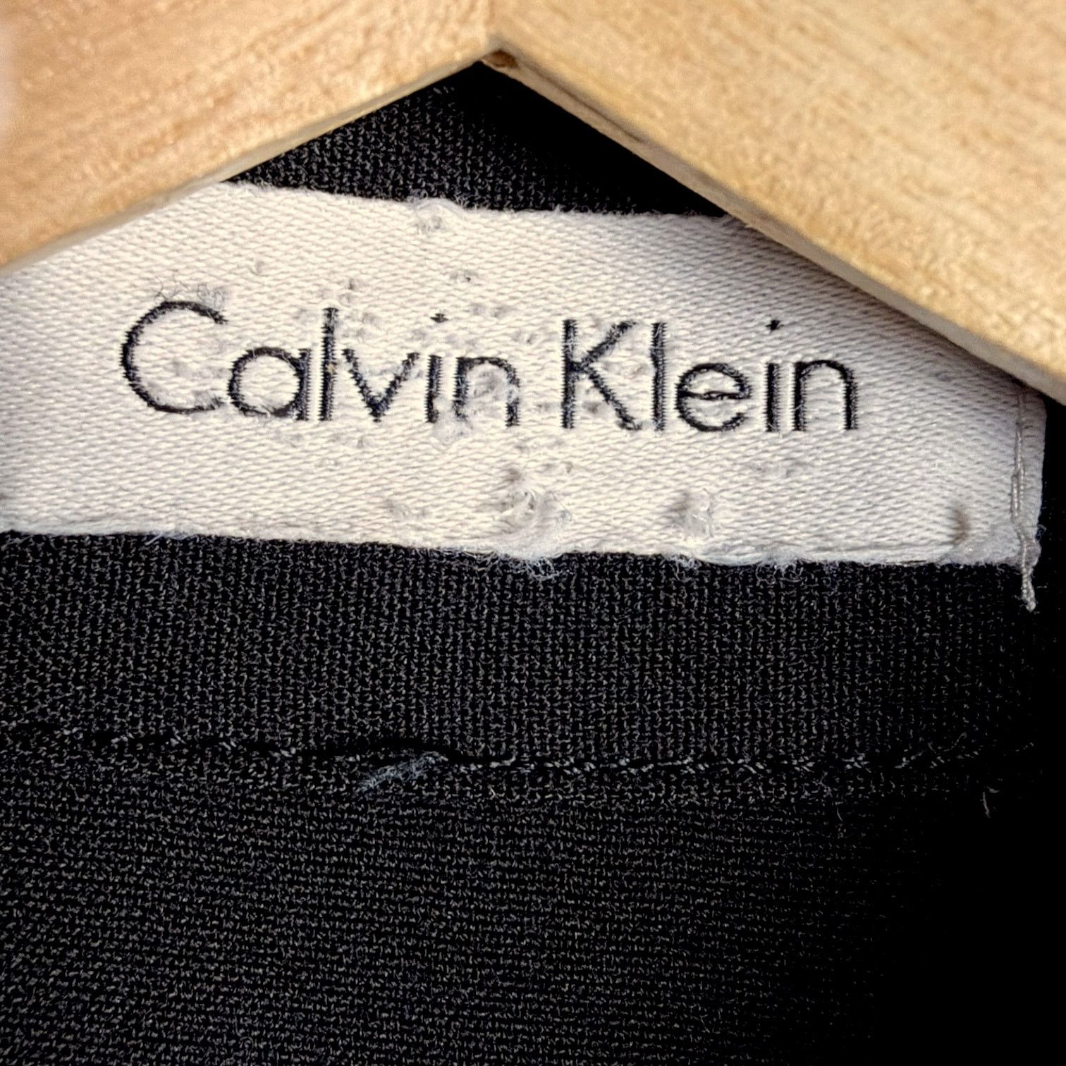 Calvin Klein Calvin Klein Women's Button Front Black Sleeveless Dress S/M Size S / US 4 / IT 40 - 7 Thumbnail