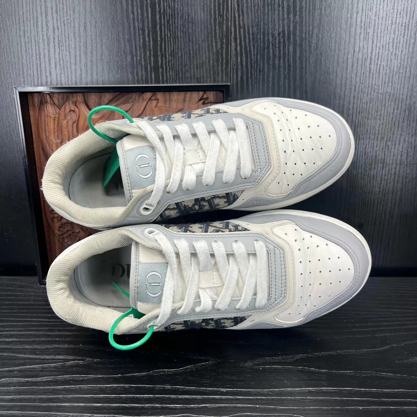 Dior Dior B27 White/Gray Size 40 New Size US 7 / EU 40 - 8 Thumbnail