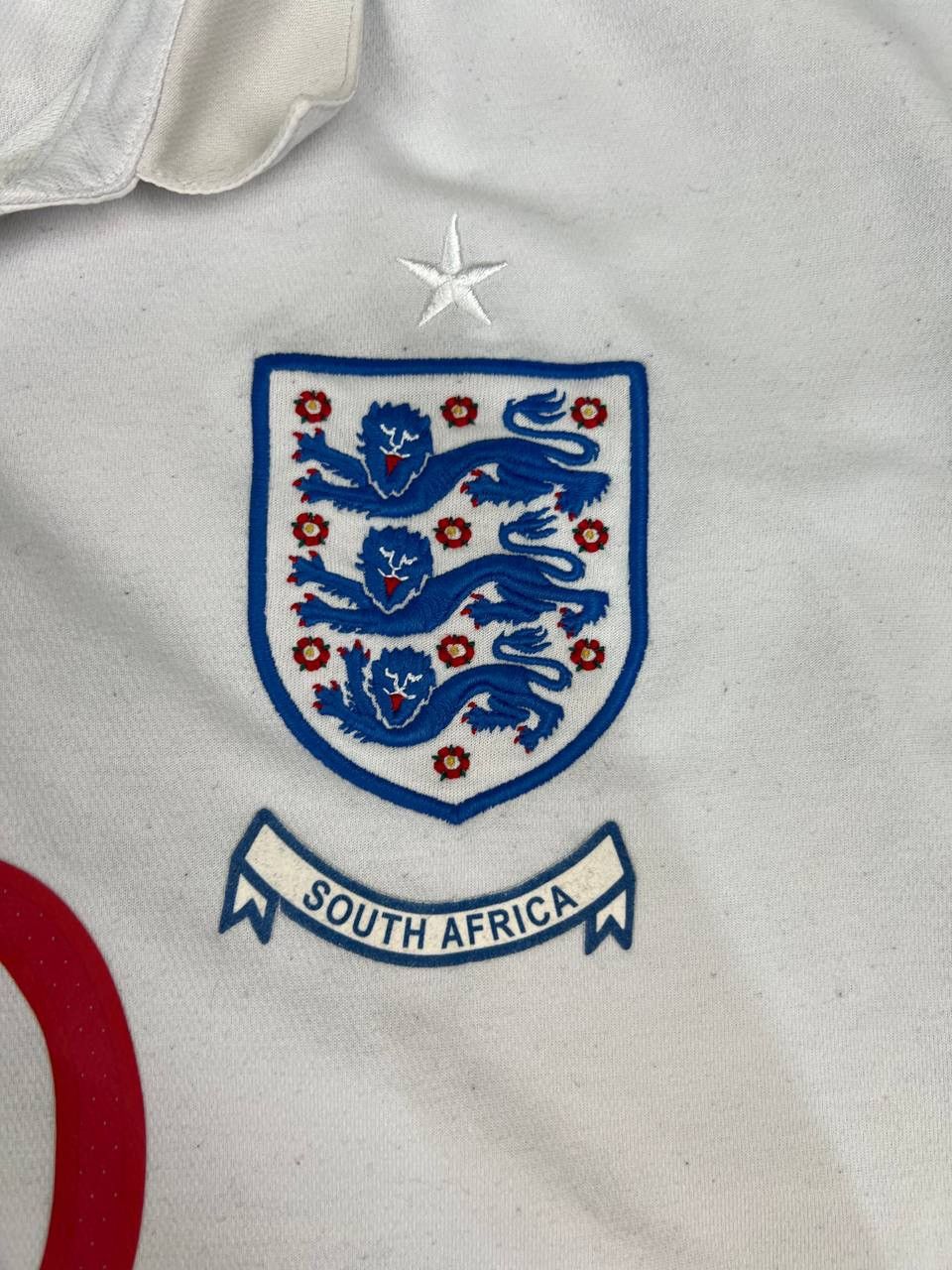 Umbro Vintage Umbro England 2009 2010 Rooney #10 Home Shirt Jersey Size US XL / EU 56 / 4 - 5 Thumbnail