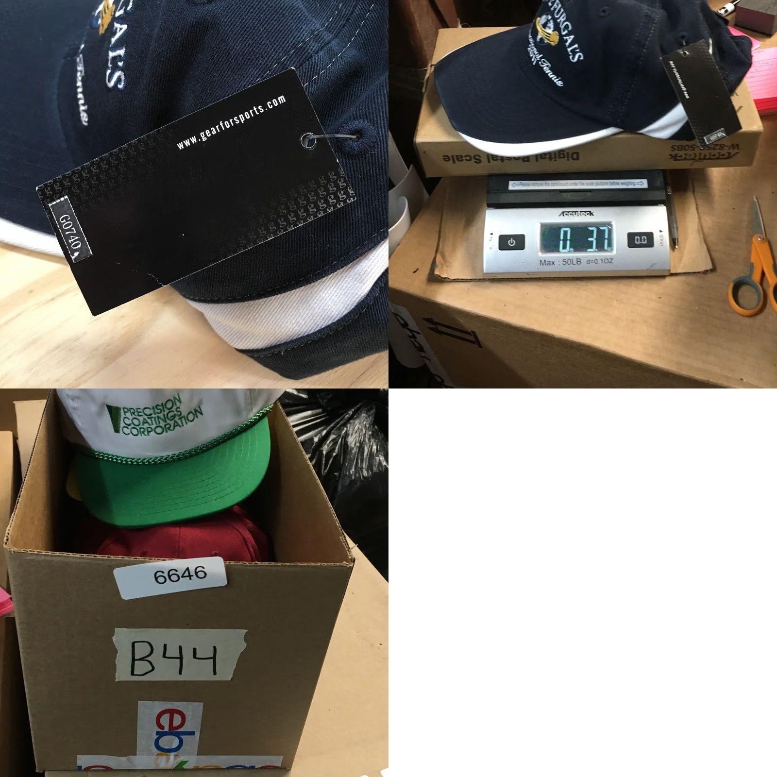 Vintage GEAR FOR SPORTS Steve Furgals International Tennis 2011 Cap Hat Mens One Size Blue Adjustable Baseball Cap Headwear Size ONE SIZE - 9 Thumbnail