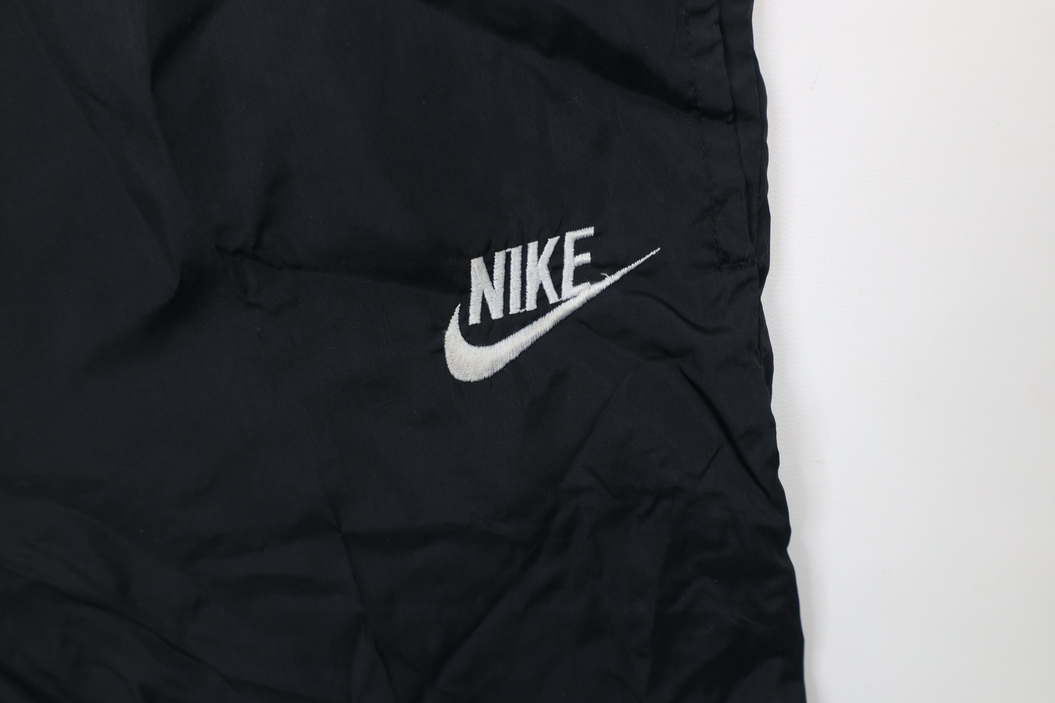 Nike × Vintage Vintage 80s Nike Travis Scott Mini Swoosh Wide Leg Pants Size US 34 / EU 50 - 5 Thumbnail