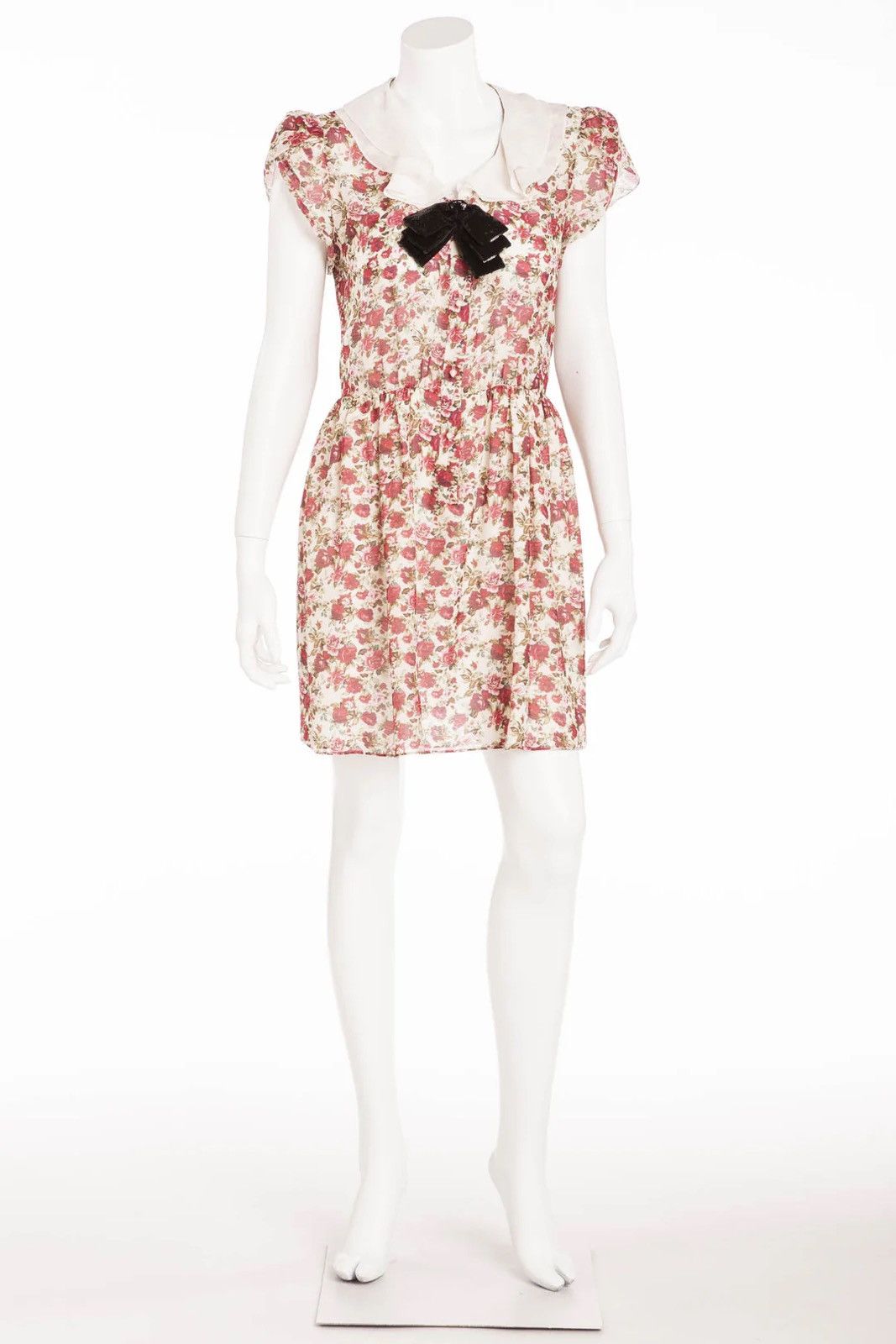 Saint Laurent Paris Saint Lauren floral silk dress Size S / US 4 / IT 40 - 11 Thumbnail