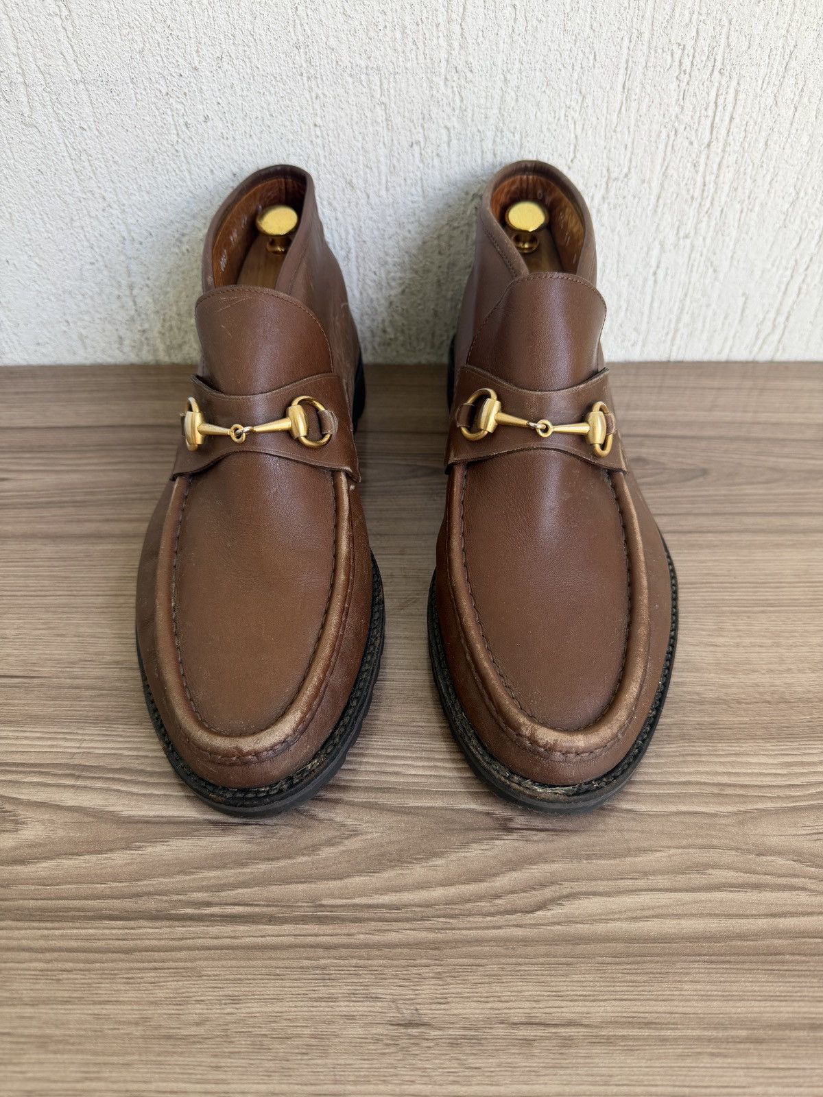 Gucci Tom ford Horsebit loafer Boots Size US 12 / EU 45 - 6 Thumbnail