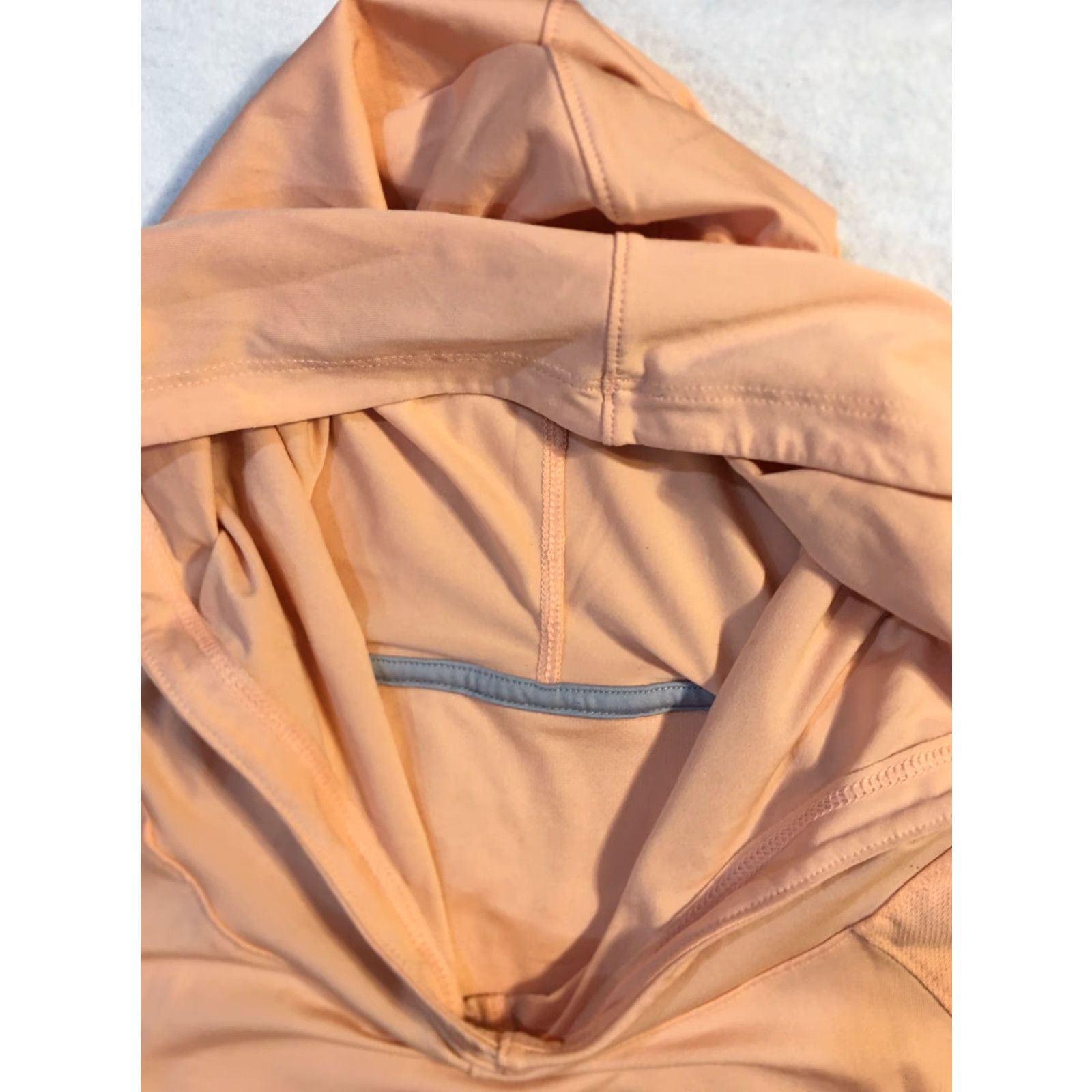 Under Armour Under Armour Hoodie Women XL Loose Lightweight Knit Henley Orange Mint /B3 Size XL / US 12-14 / IT 48-50 - 4 Thumbnail