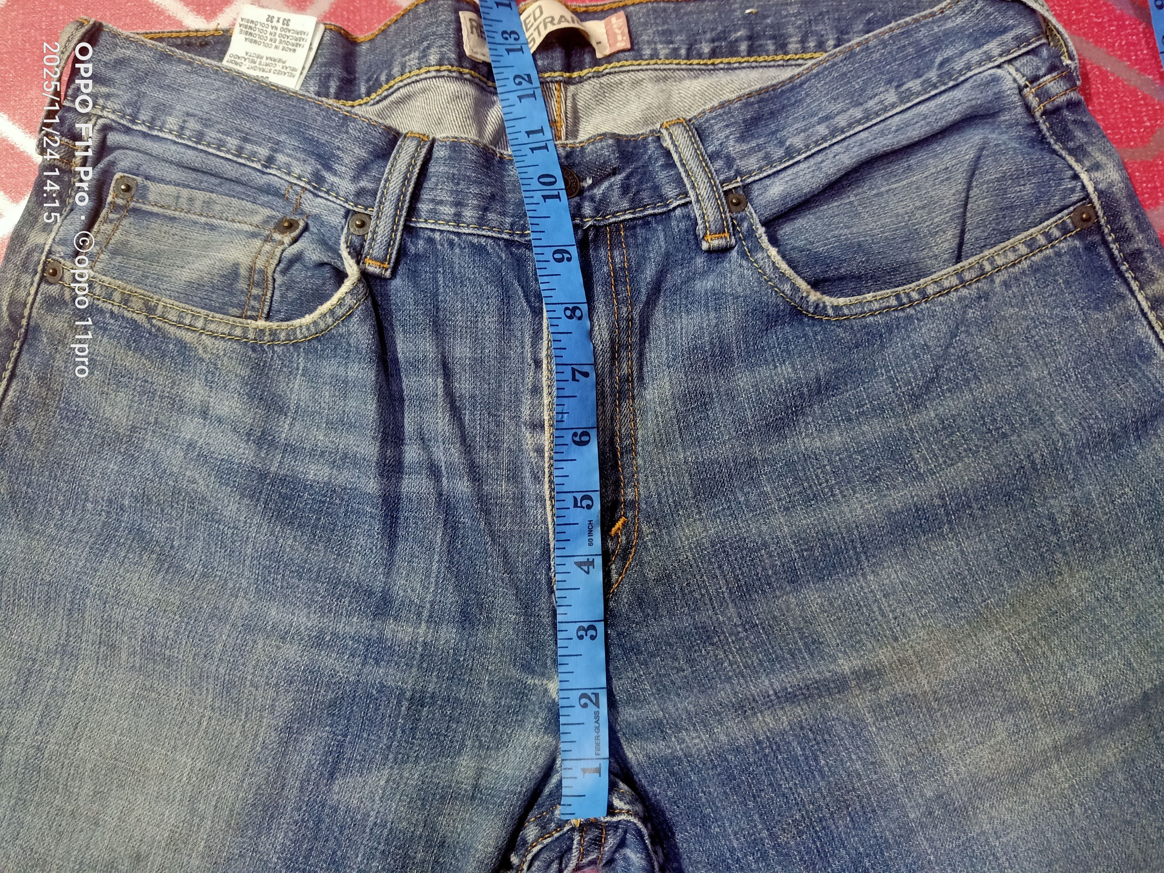 Levi's 🌟Levis Y2k 559 Relaxed Straight Denim 🌟 Size US 36 / EU 52 - 5 Thumbnail
