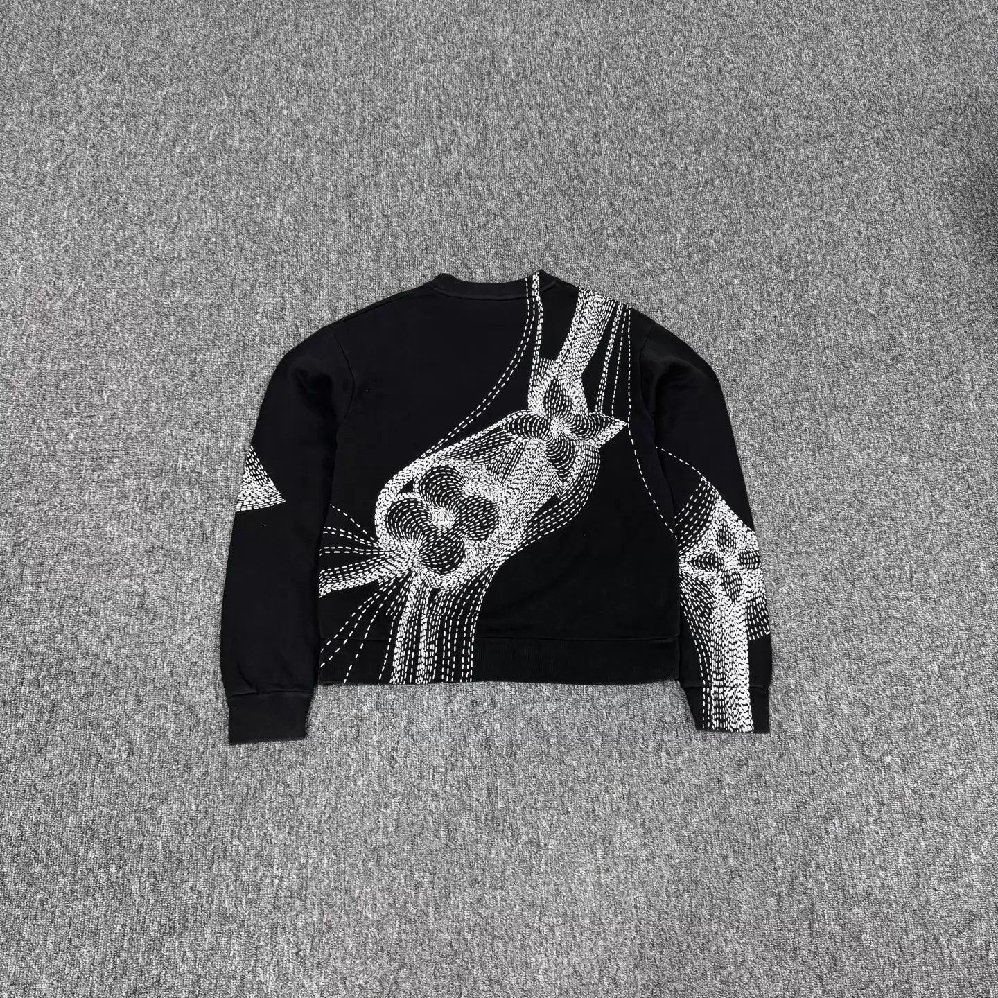 Louis Vuitton LV Sketch Floral Crewneck S 99 New B&W Unisex Size US S / EU 44-46 / 1 - 2 Thumbnail