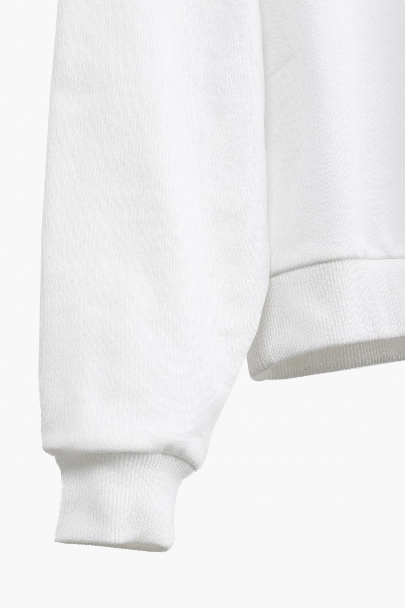 Balmain Balmain White Oversized Printed Logo Long Sleeve Sweatshirt Size S / US 4 / IT 40 - 6 Thumbnail