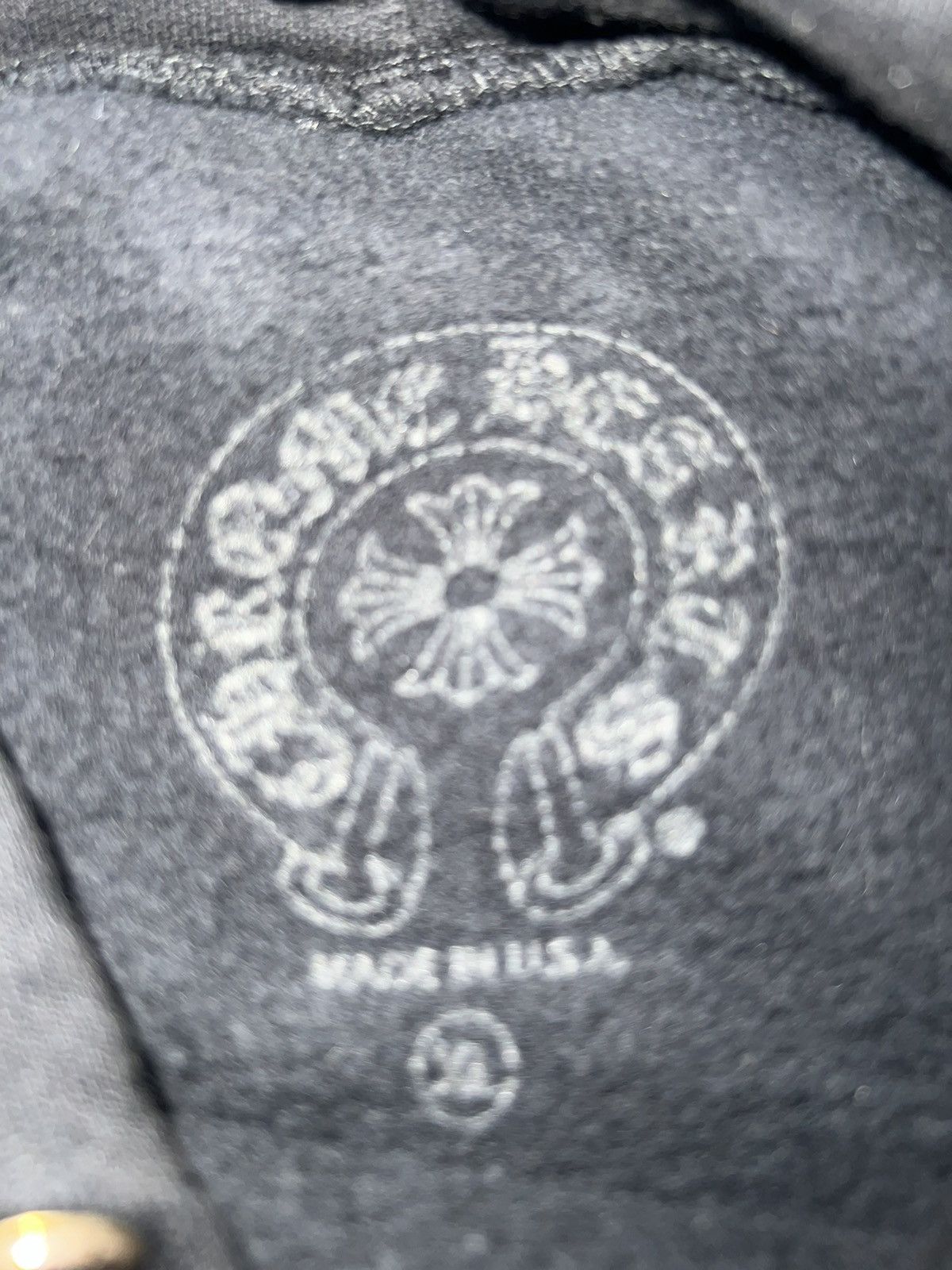 Chrome Hearts Chrome hearts vertical logo hoodie Size US XL / EU 56 / 4 - 4 Thumbnail