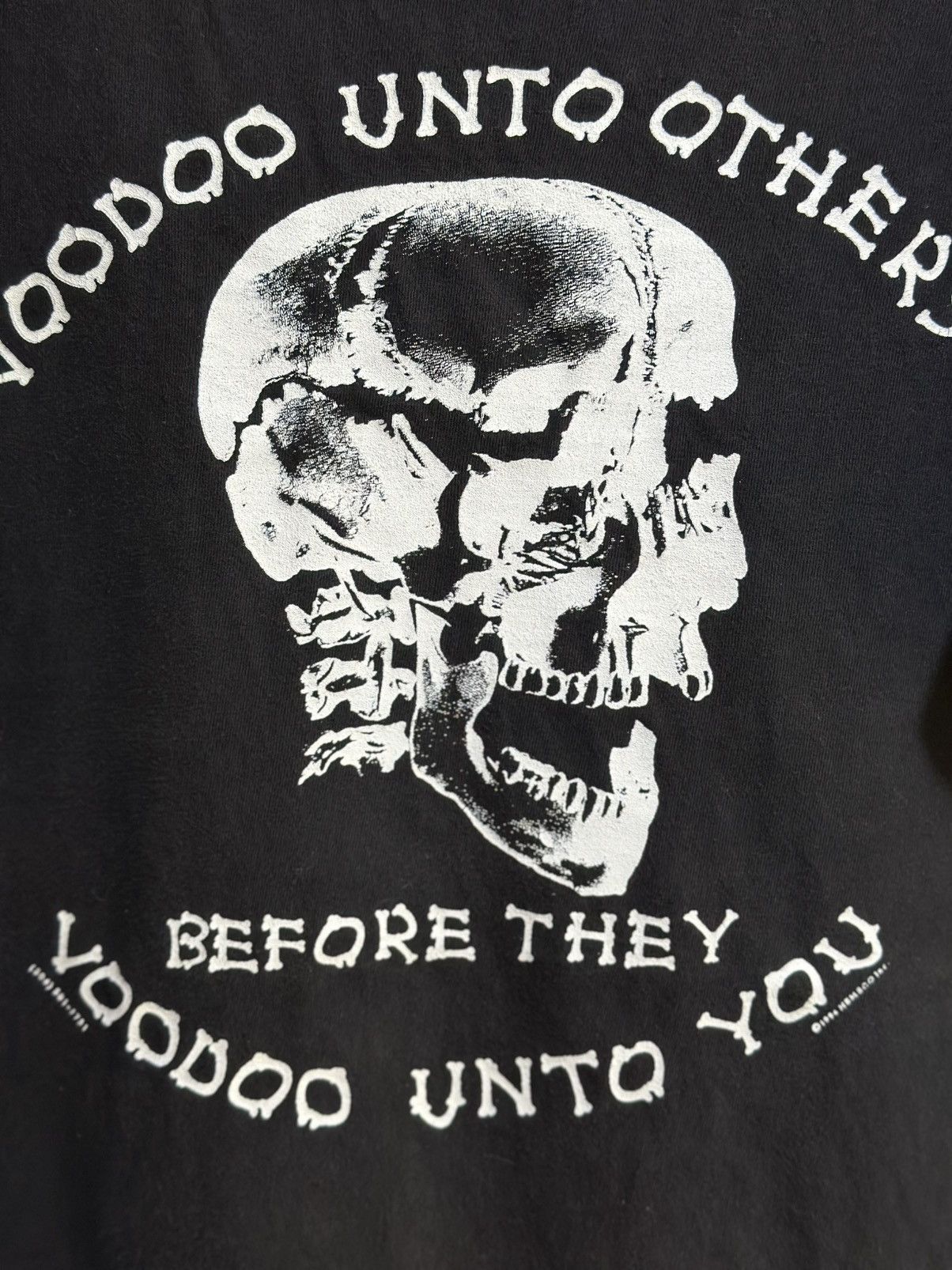 Band Tees Vintage Marie Laveau’s House Of Voodoo Sun Faded Tee Size US XL / EU 56 / 4 - 3 Thumbnail