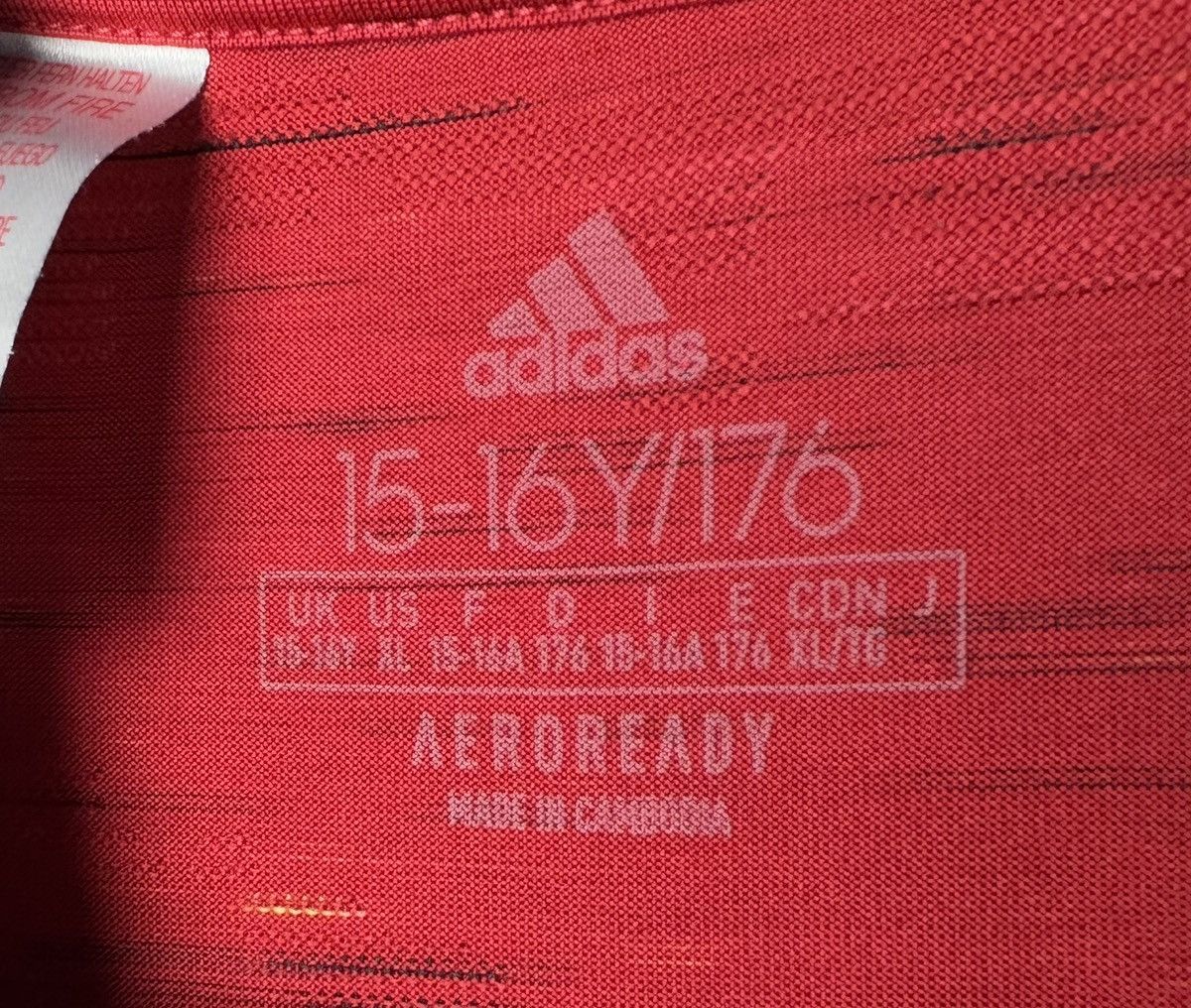 Adidas Manchester United 2020 2021 Home Shirt Soccer Jersey Adidas Size US S / EU 44-46 / 1 - 5 Thumbnail