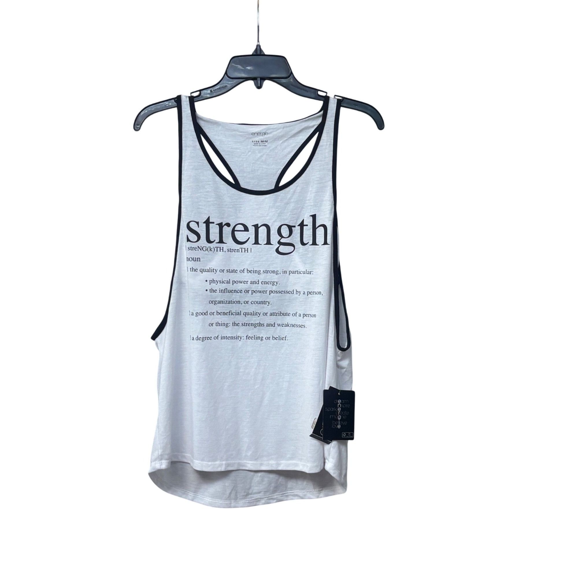 Energie Energie Active Juniors' "Strength" Layered-Look Tank Top. O Size M / US 6-8 / IT 42-44 - 9 Thumbnail