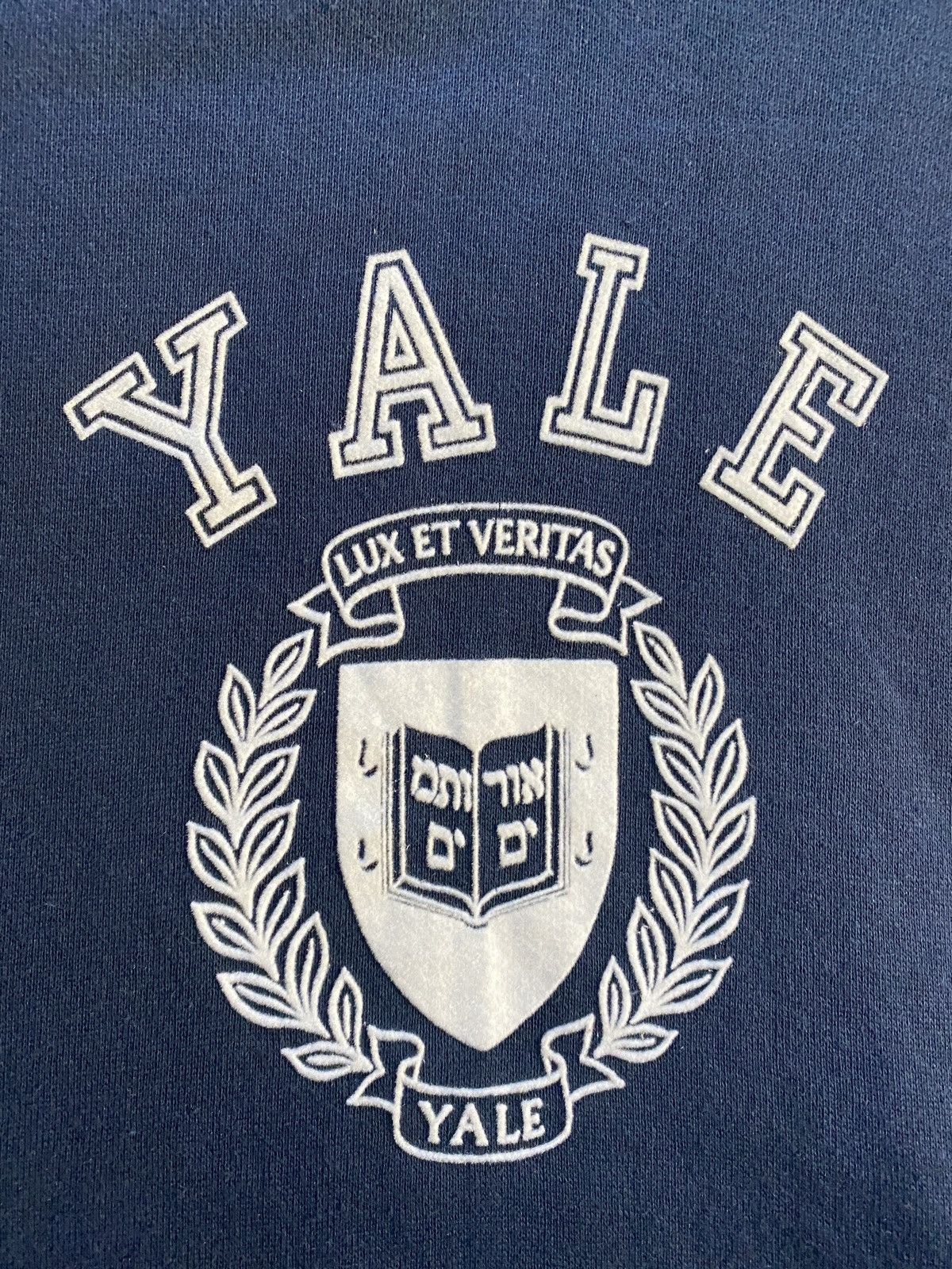 Velva Sheen Vintage NWT 80’s Yale Velva Sheen Raglan Crewneck Sweatshirt Size US L / EU 52-54 / 3 - 3 Thumbnail