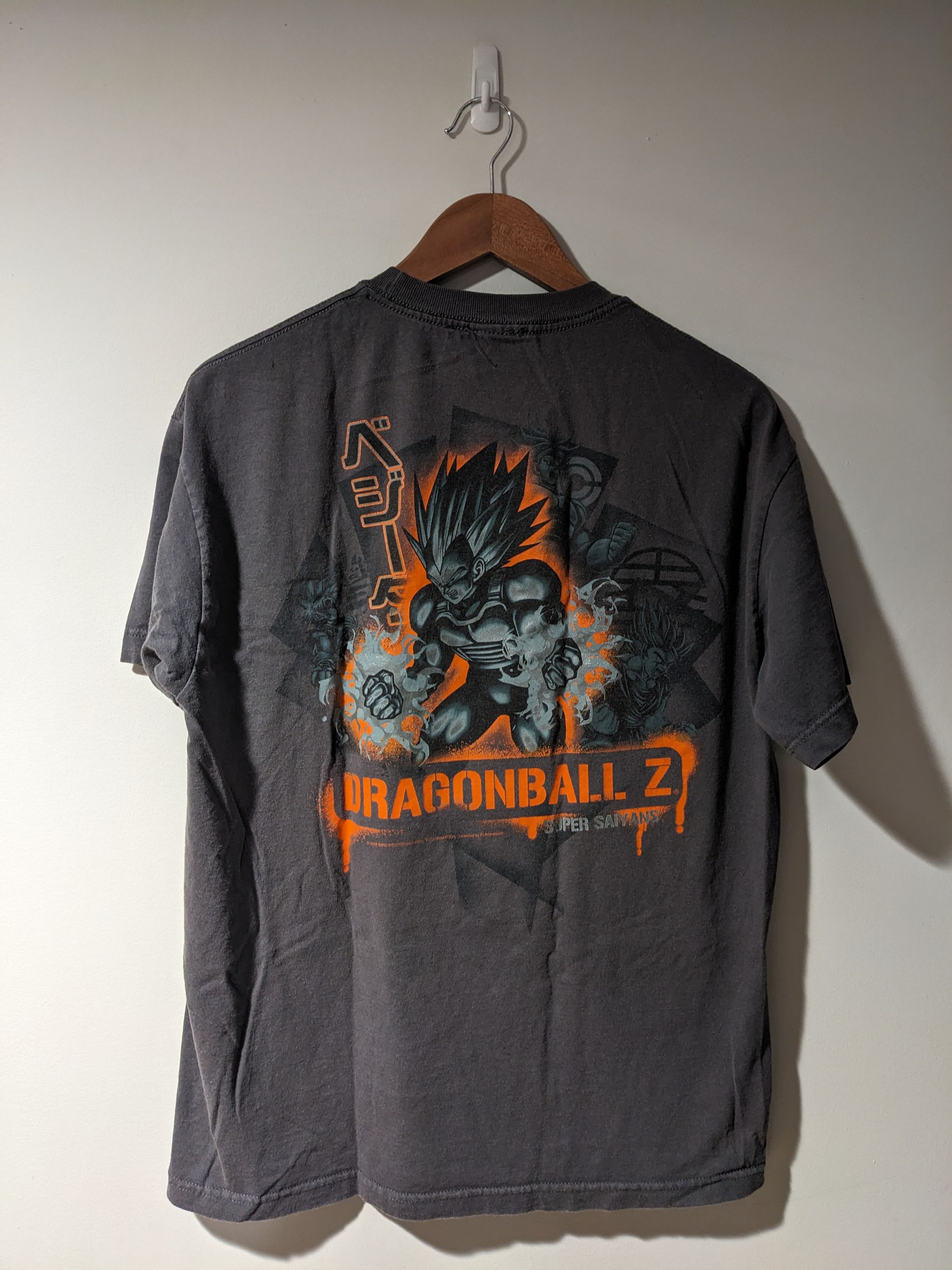 Cartoon Network × Vintage Vintage 2002 Dragon Ball Z Vegeta Super Saiyan T-Shirt Size US M / EU 48-50 / 2 - 1 Thumbnail