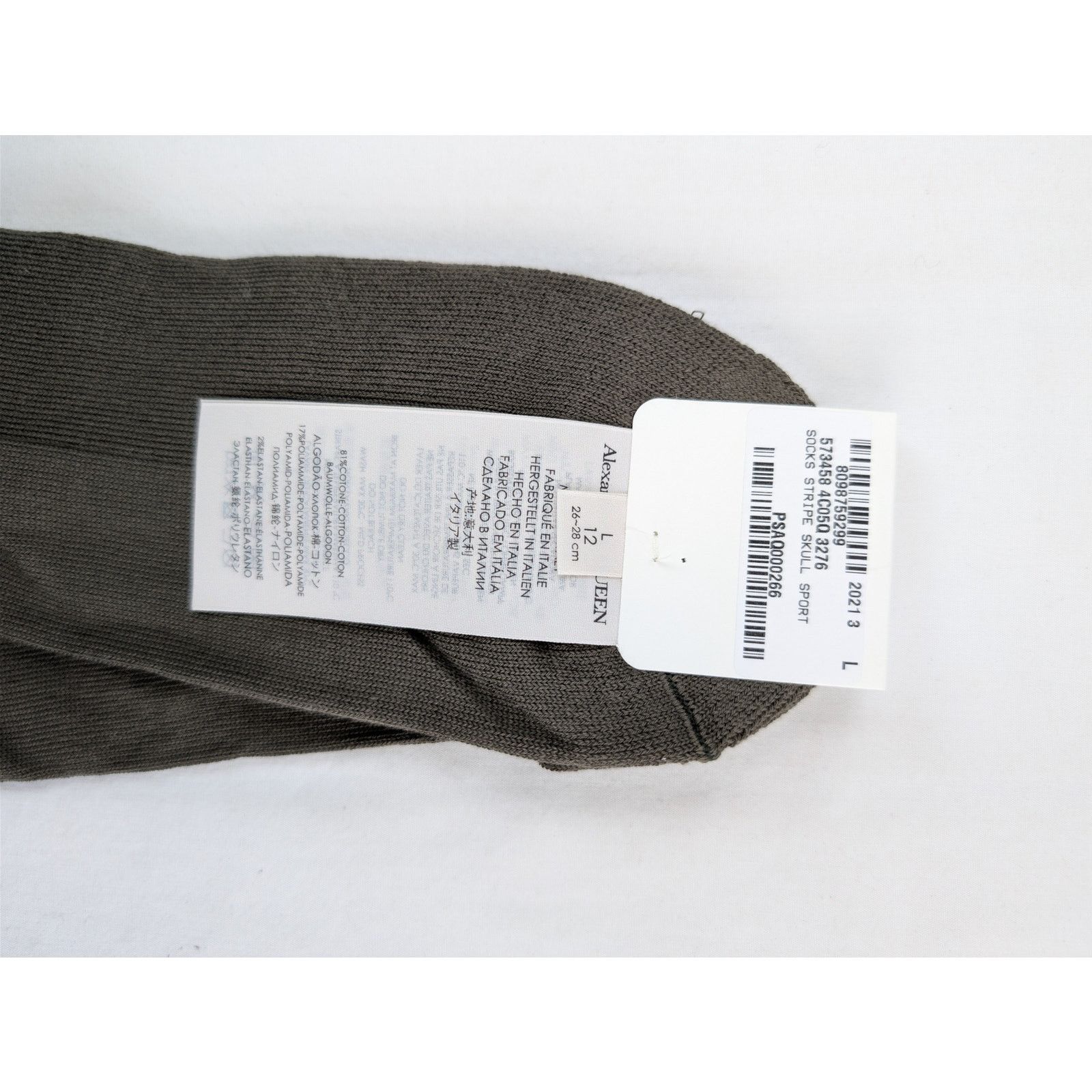 Alexander McQueen o1rshd1 Size: L / Stocks Stripe Skull Sports in Multicolor Size ONE SIZE - 8 Thumbnail