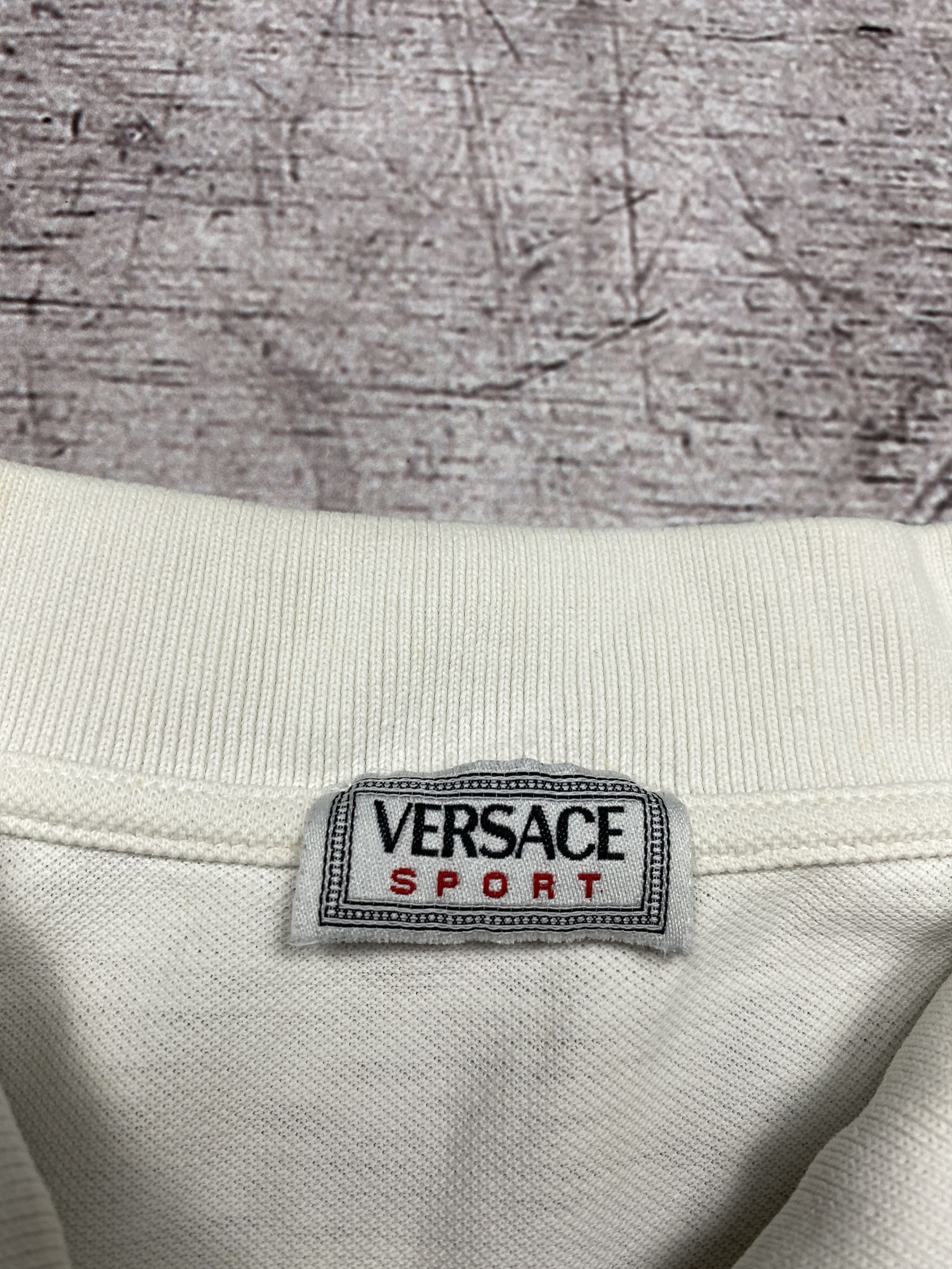 Versace Versace Sport Vintage Mens Polo Shirt Size US L / EU 52-54 / 3 - 4 Thumbnail
