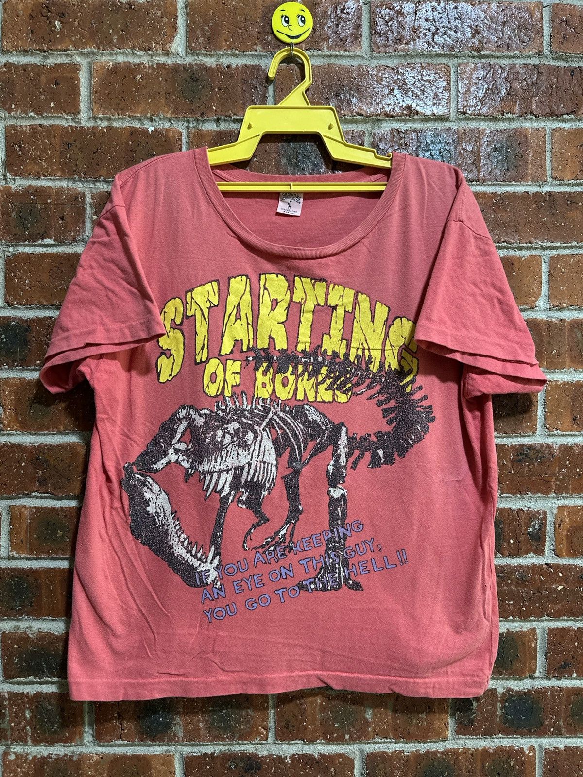 Japanese Brand × Seditionaries × Vintage Vintage RNA Punk Starting Of Bone Faded Tee Size US L / EU 52-54 / 3 - 1 Thumbnail