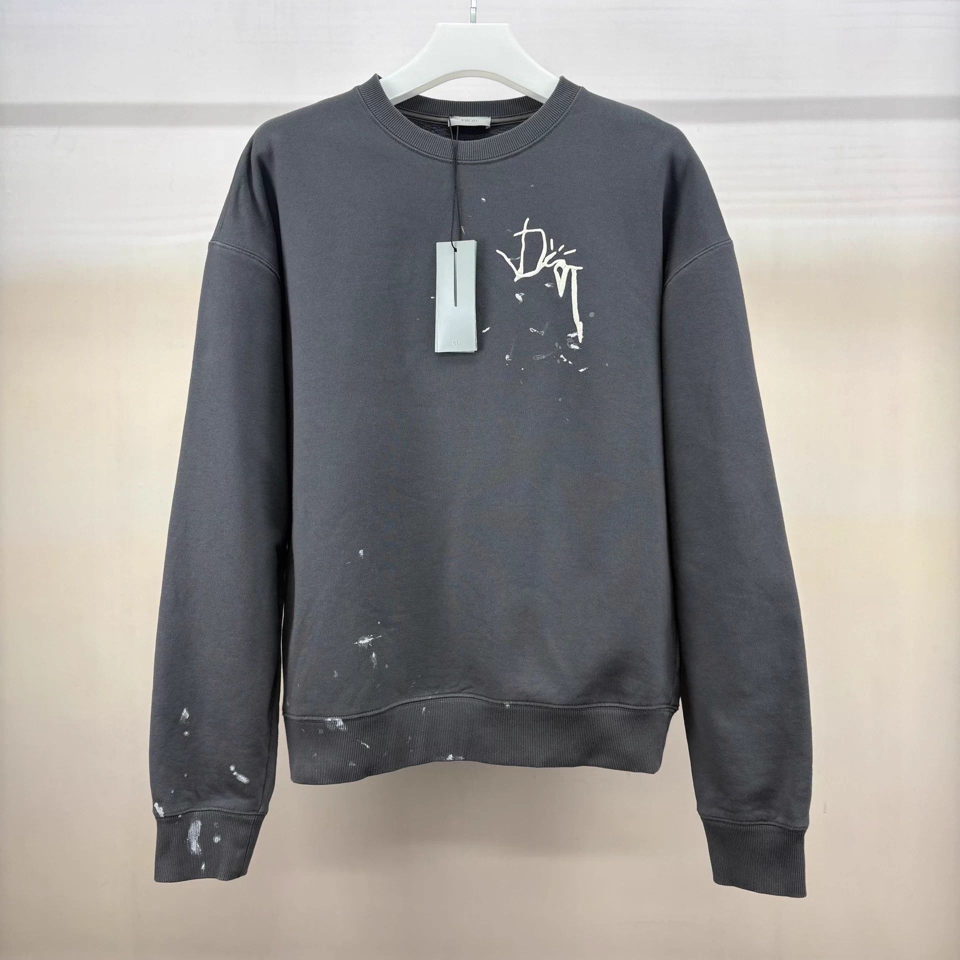 Dior Dior x Travis Scott Splash Embroidered Sweat S New Size US S / EU 44-46 / 1 - 1 Thumbnail
