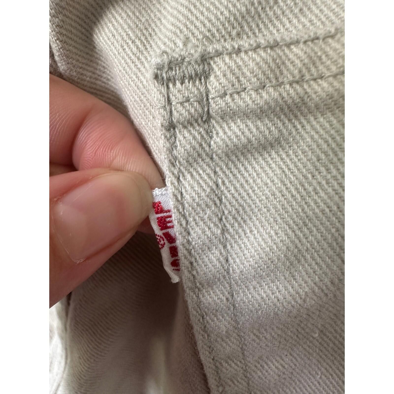 Levi's Levi's Big E White Tab Cut-Off Short 27 Talon 42, 1960s Size US 27 - 4 Thumbnail