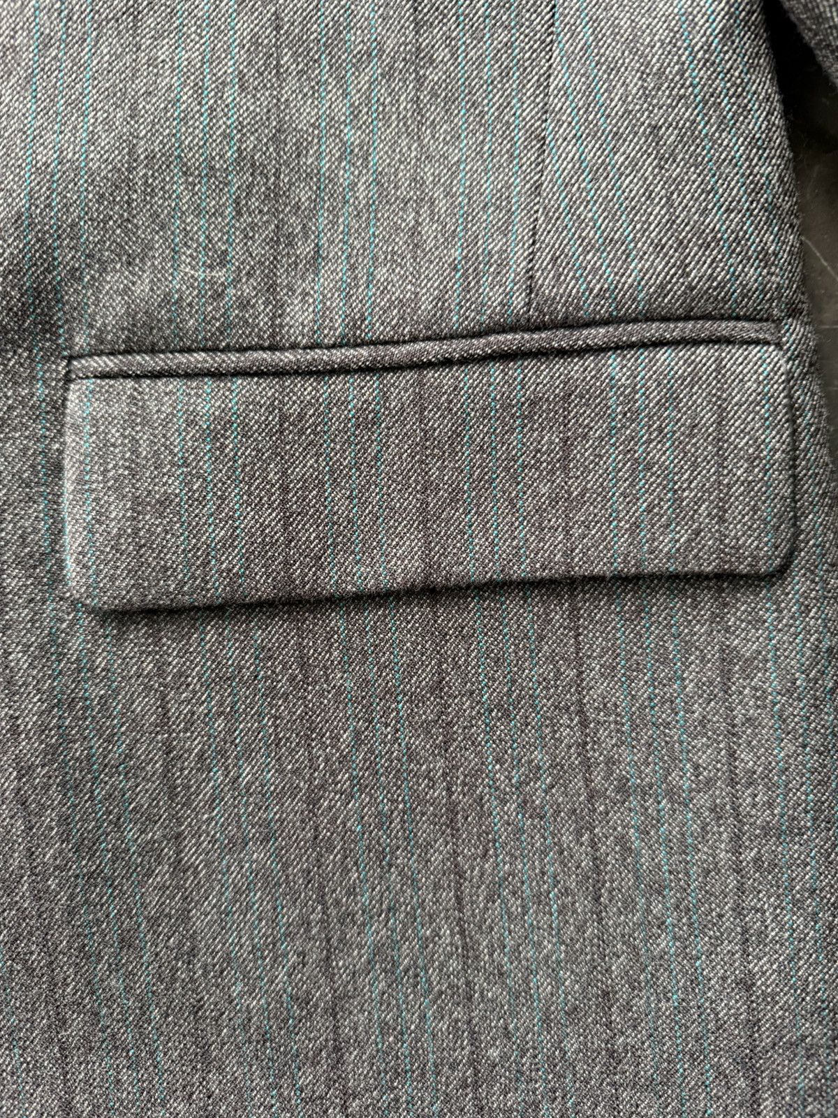 Golden Goose Golden Goose F25 Single-Breast Blazer — IT 48 | Dk Br Stripe Size 48R - 4 Thumbnail