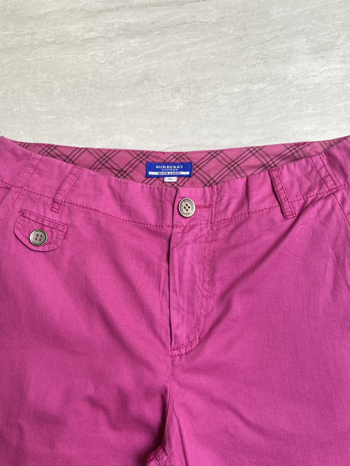 Burberry BURBERRY Pink Long Pants Size US 30 / EU 46 - 9 Thumbnail