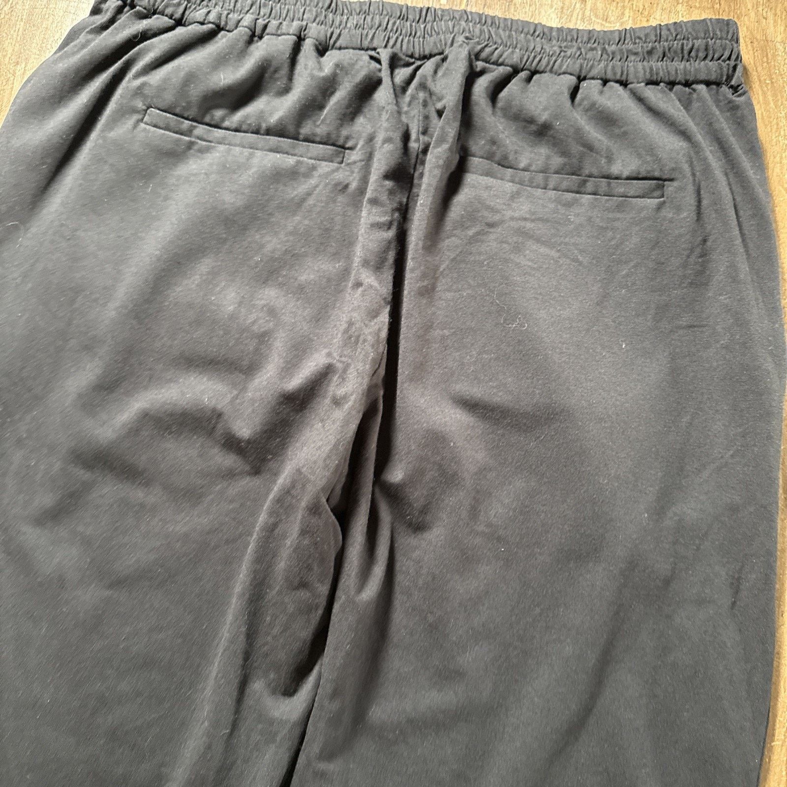 Allsaints All Saints Women 8 Aleida Jersey Trouser Black Taper Pull On Size 30" / US 8 / IT 44 - 7 Thumbnail