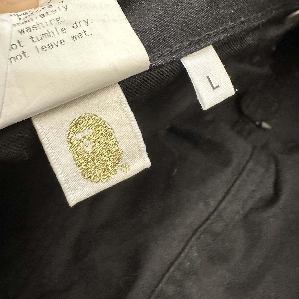 Bape Bape Black Damaged Denim Jeans Ape Milo Nigo Ye Pharrell Size US 34 / EU 50 - 8 Thumbnail