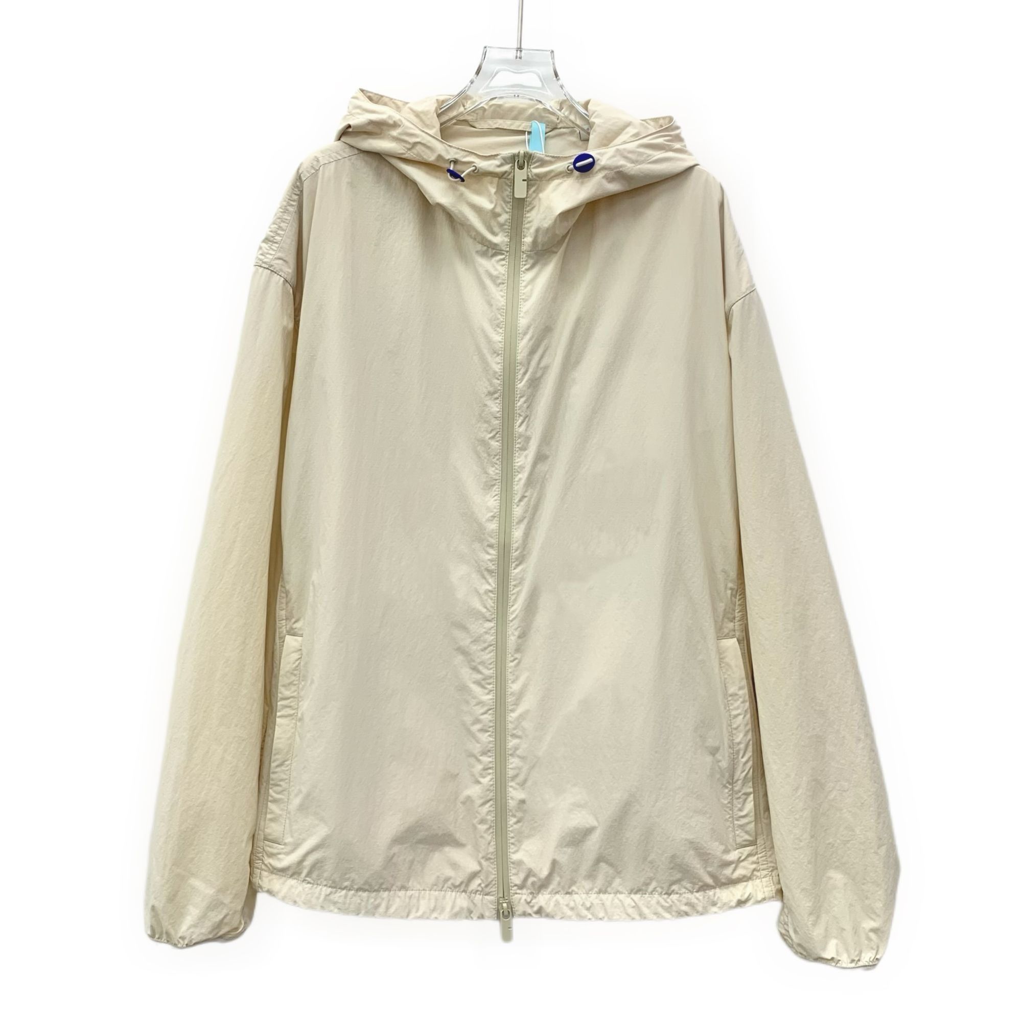 Burberry Burberry Beige Hooded Long-Sleeve Nylon Jacket With Warhorse Size S / US 4 / IT 40 - 1 Thumbnail
