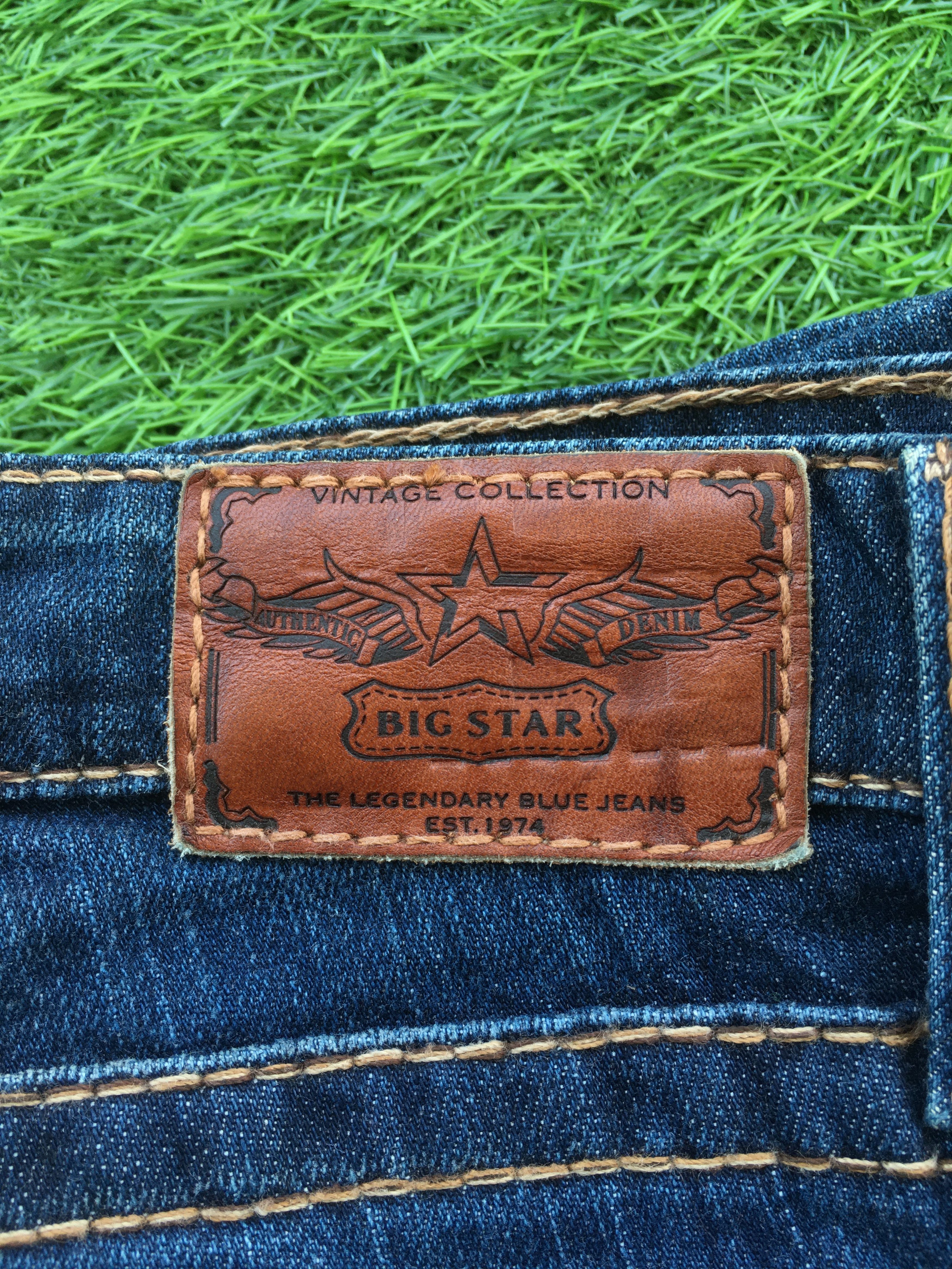 HOT Bootcut Jeans Big Star Vintage Jeans Big Star Bold Stitch Low