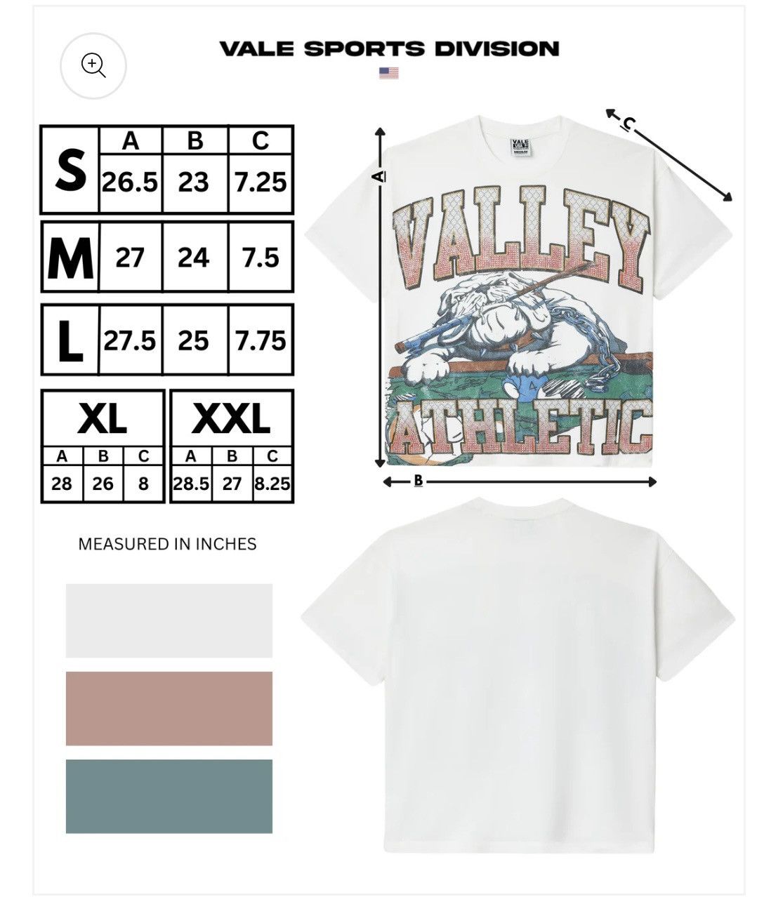 Vale Vale Polo Bling Bulldog Tee Size US M / EU 48-50 / 2 - 3 Thumbnail