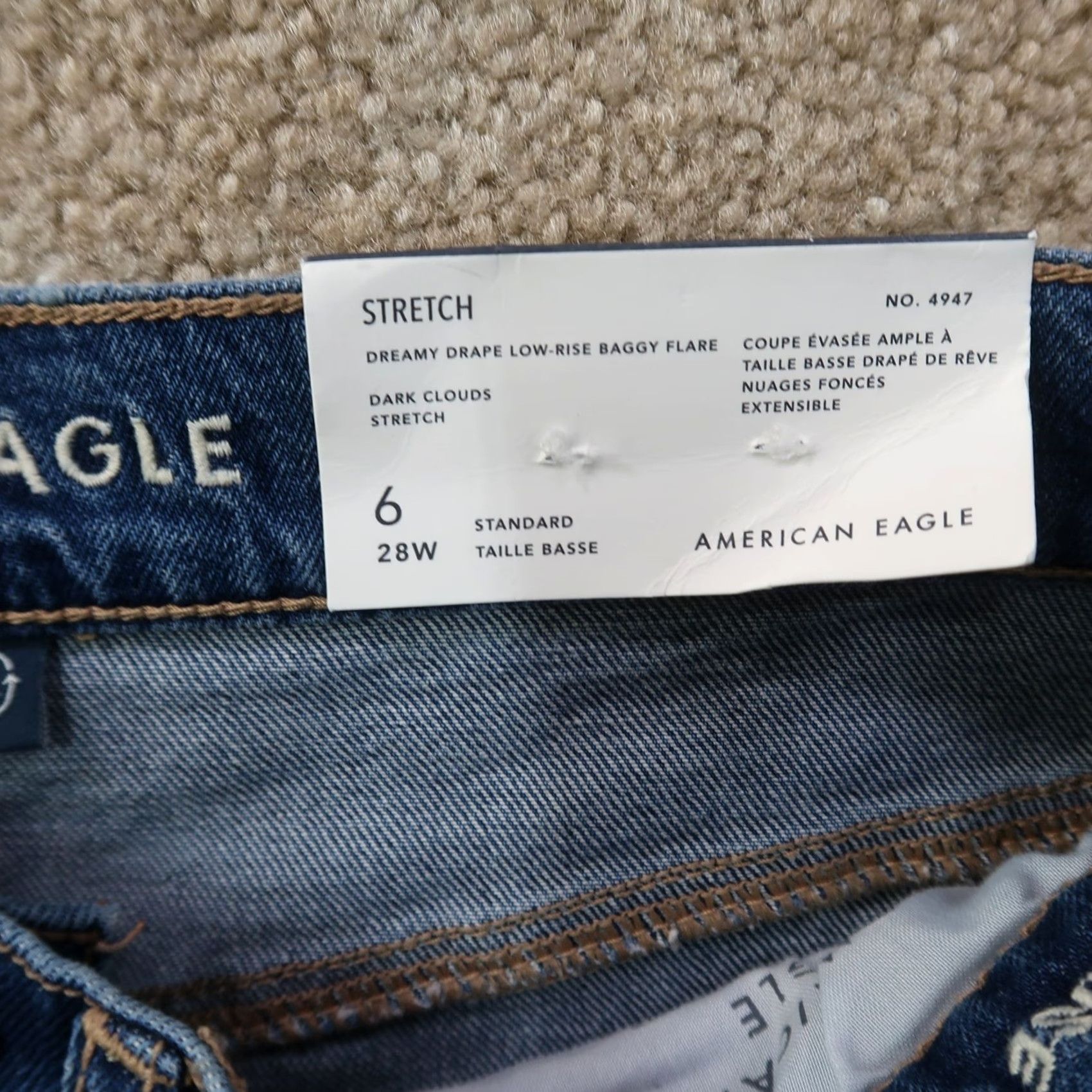 American Eagle Outfitters VINTAGE No, error: There is no vintage. Size 28" / US 6 / IT 42 - 4 Thumbnail