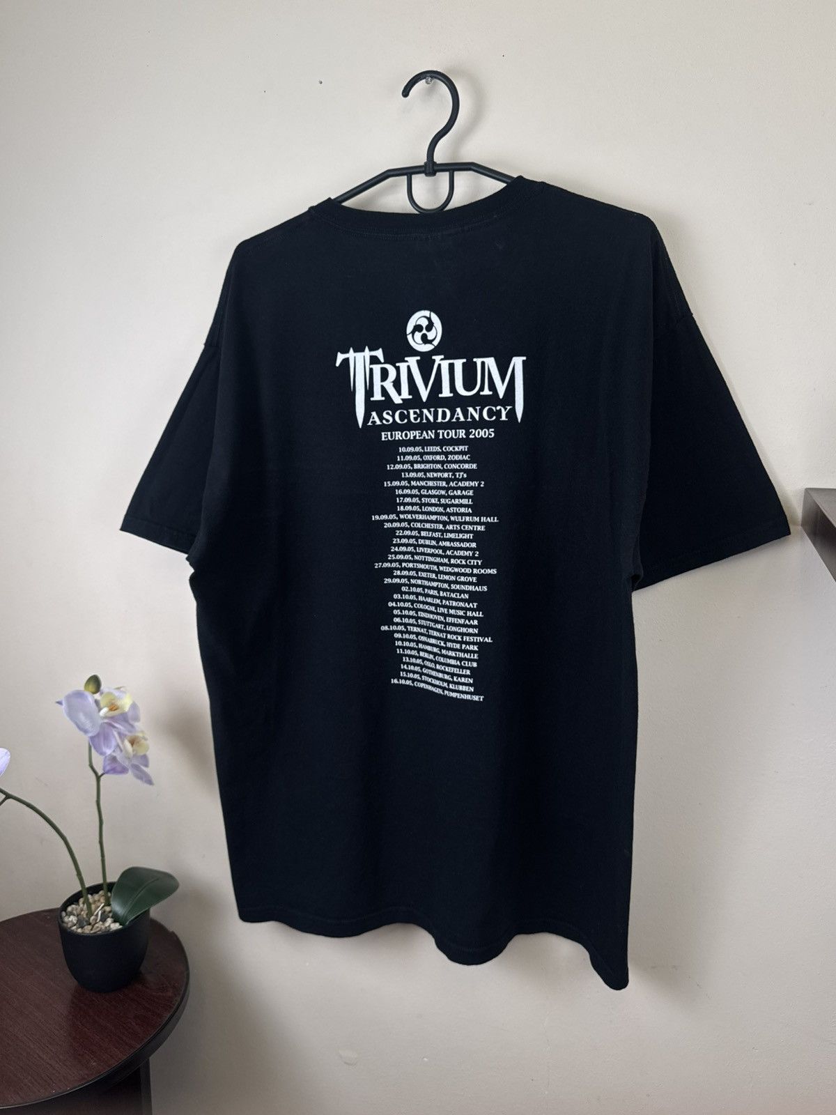 Other Vintage Trivium T shirt 2005 Ascendancy Rock Band Black XL Size US XL / EU 56 / 4 - 21 Thumbnail