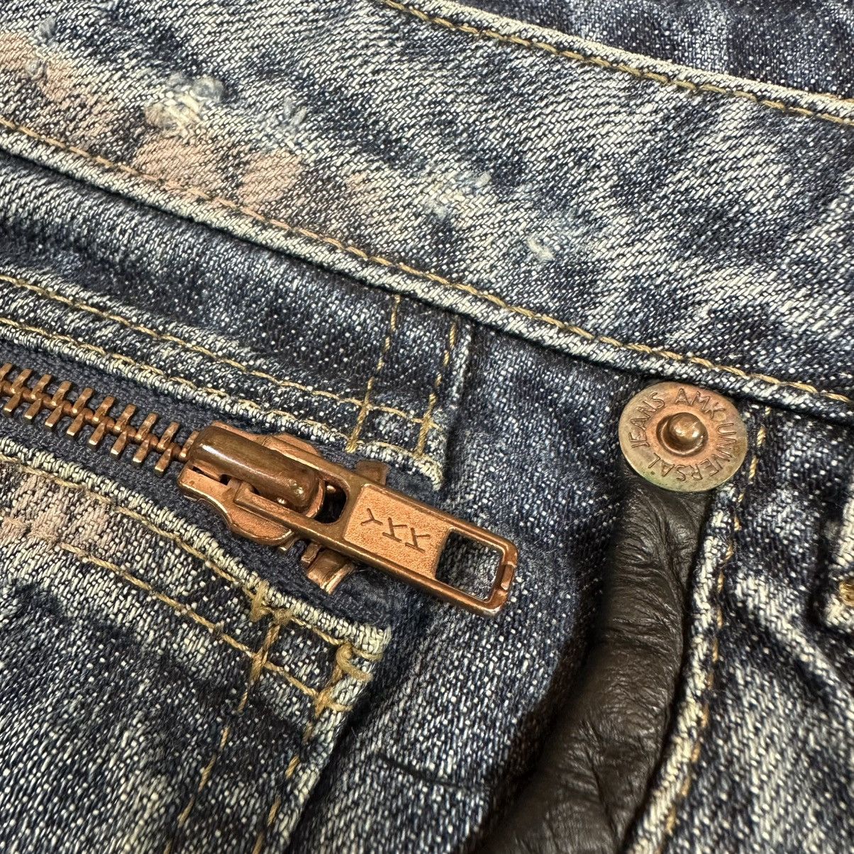 Andrew Mackenzie Andrew Mackenzie Low Waist Distressed Jeans IT48 W33 Size US 33 - 7 Thumbnail