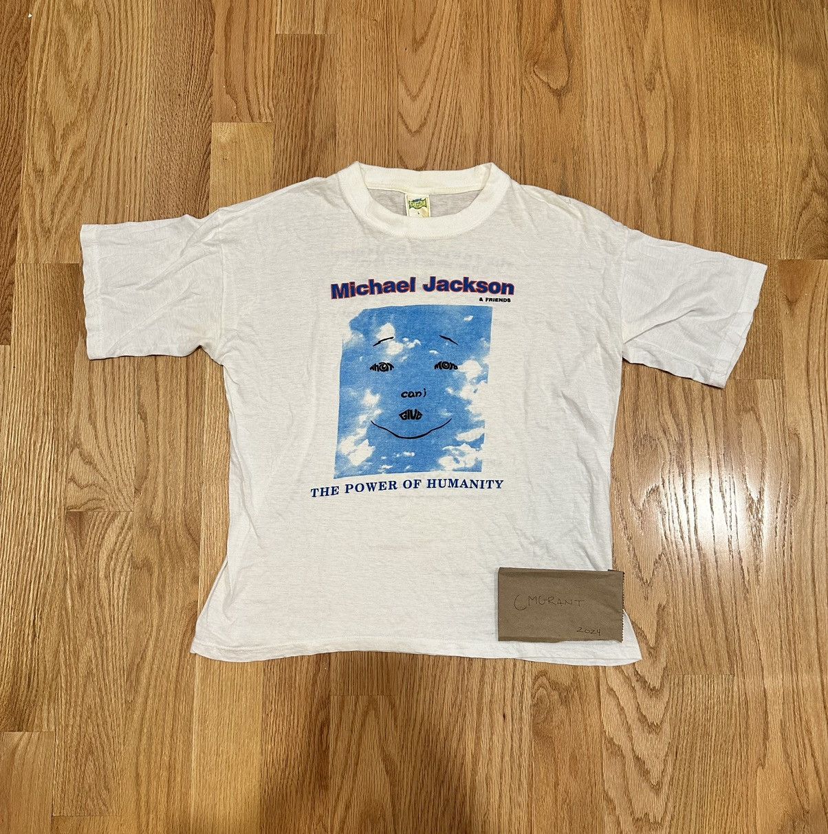 Vintage Michael Jackson Concert T 90’s Merch Graphic 80’s