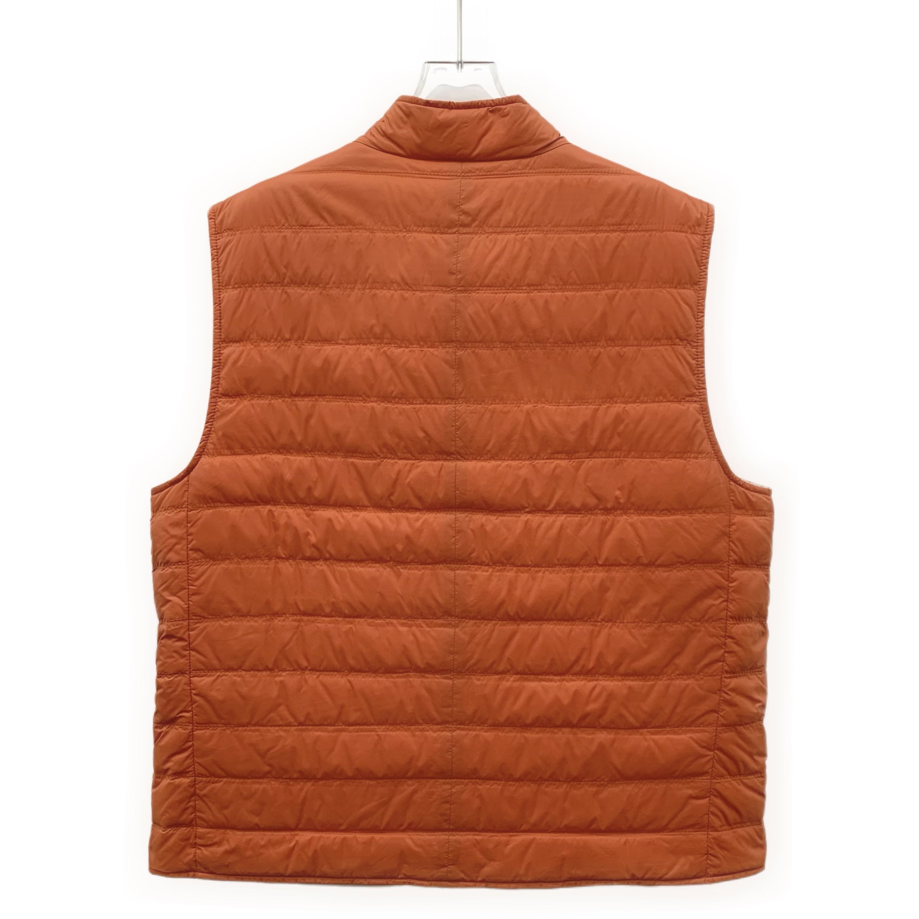 Brunello Cucinelli Brunello Cucinelli Down Vest Orange (M) Size US M / EU 48-50 / 2 - 2 Thumbnail