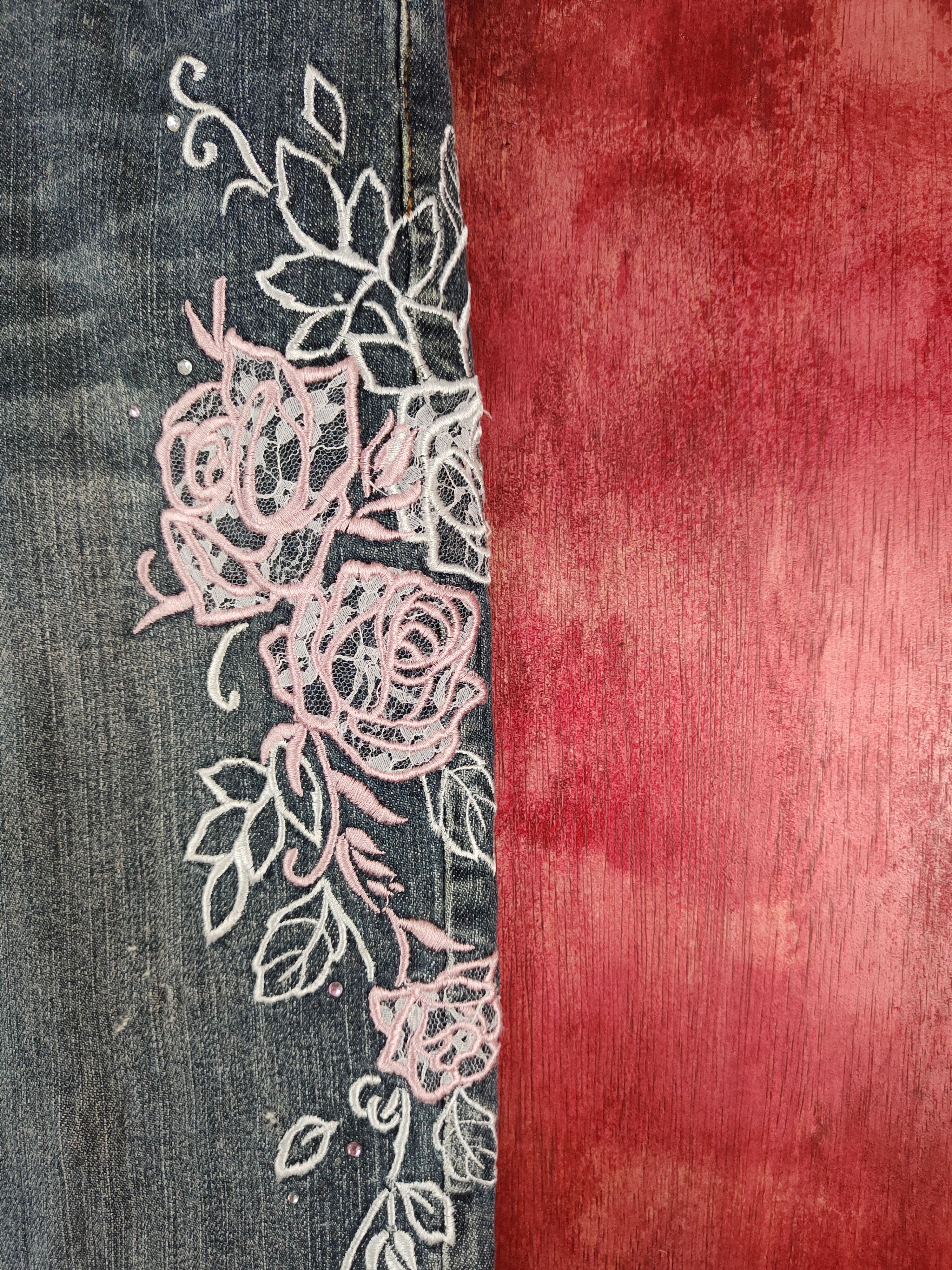 Japanese Brand Japanese Brand Dark Blue Distressed Ripped Jeans #S2127 Size 30" / US 8 / IT 44 - 6 Thumbnail