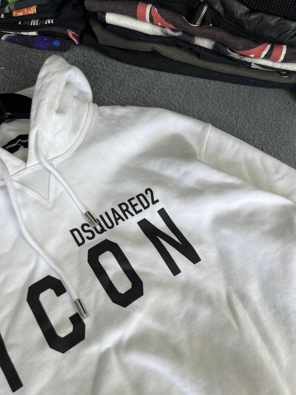 Dsquared2 Dsquared 2 Icon Big Logo Glamour Modern Hoodie Size US L / EU 52-54 / 3 - 3 Thumbnail