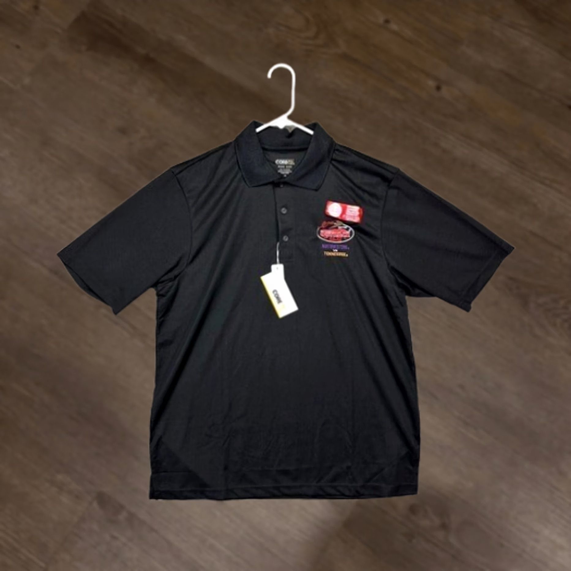 Vintage Core365 By North End Polo Golf Rugby Athletic Mens Large Black Shirt Size US L / EU 52-54 / 3 - 1 Thumbnail