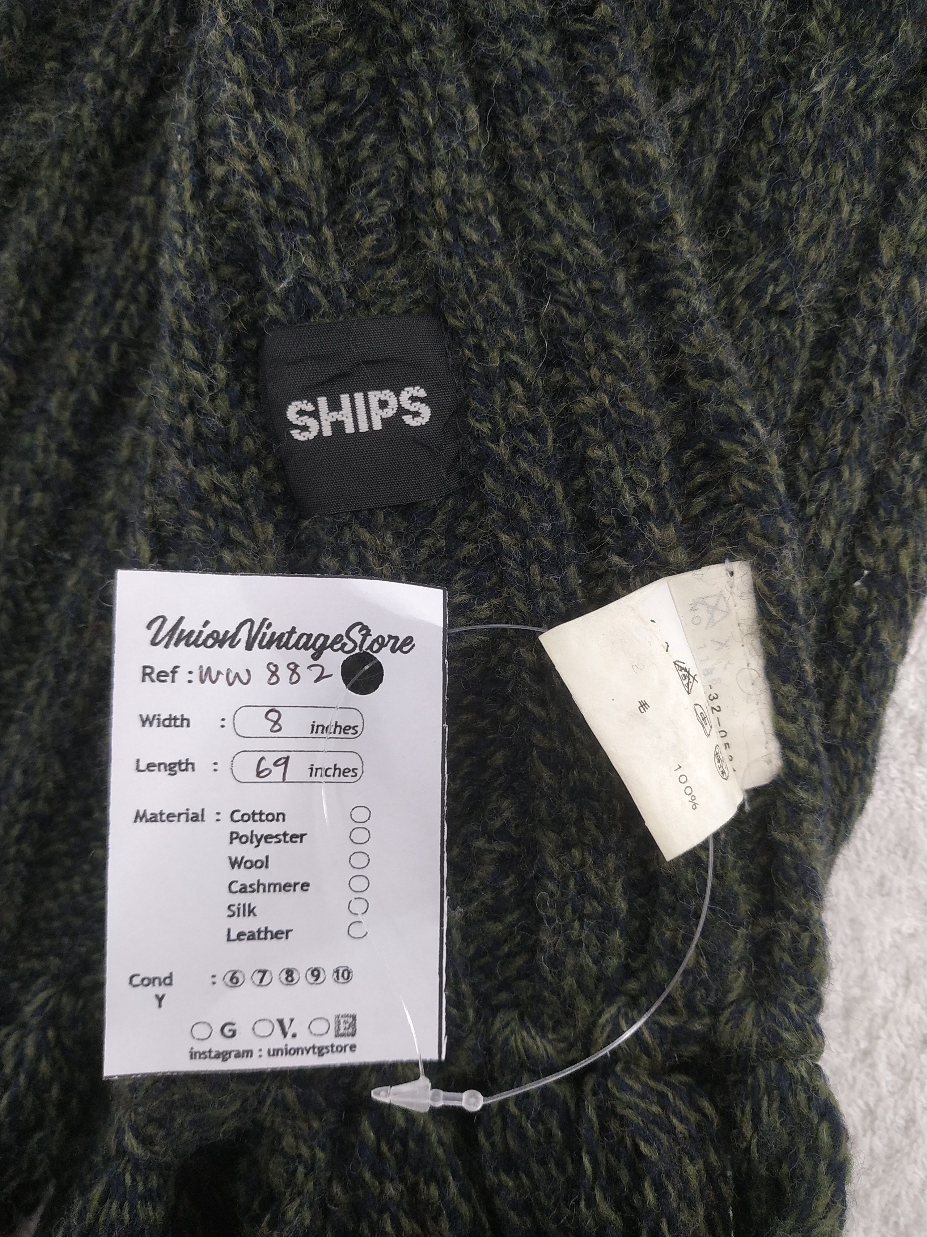 SHIPS Ships Scarf / Muffler / Neckwear - WW882 Size ONE SIZE - 4 Thumbnail