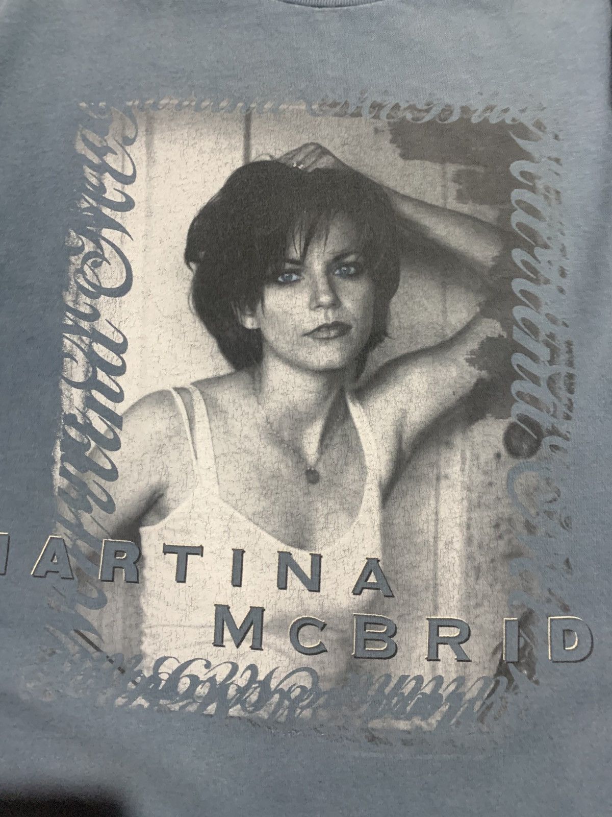 Vintage Vintage Martina Mcbride Shirt Evolution Giant Size US XL / EU 56 / 4 - 2 Thumbnail