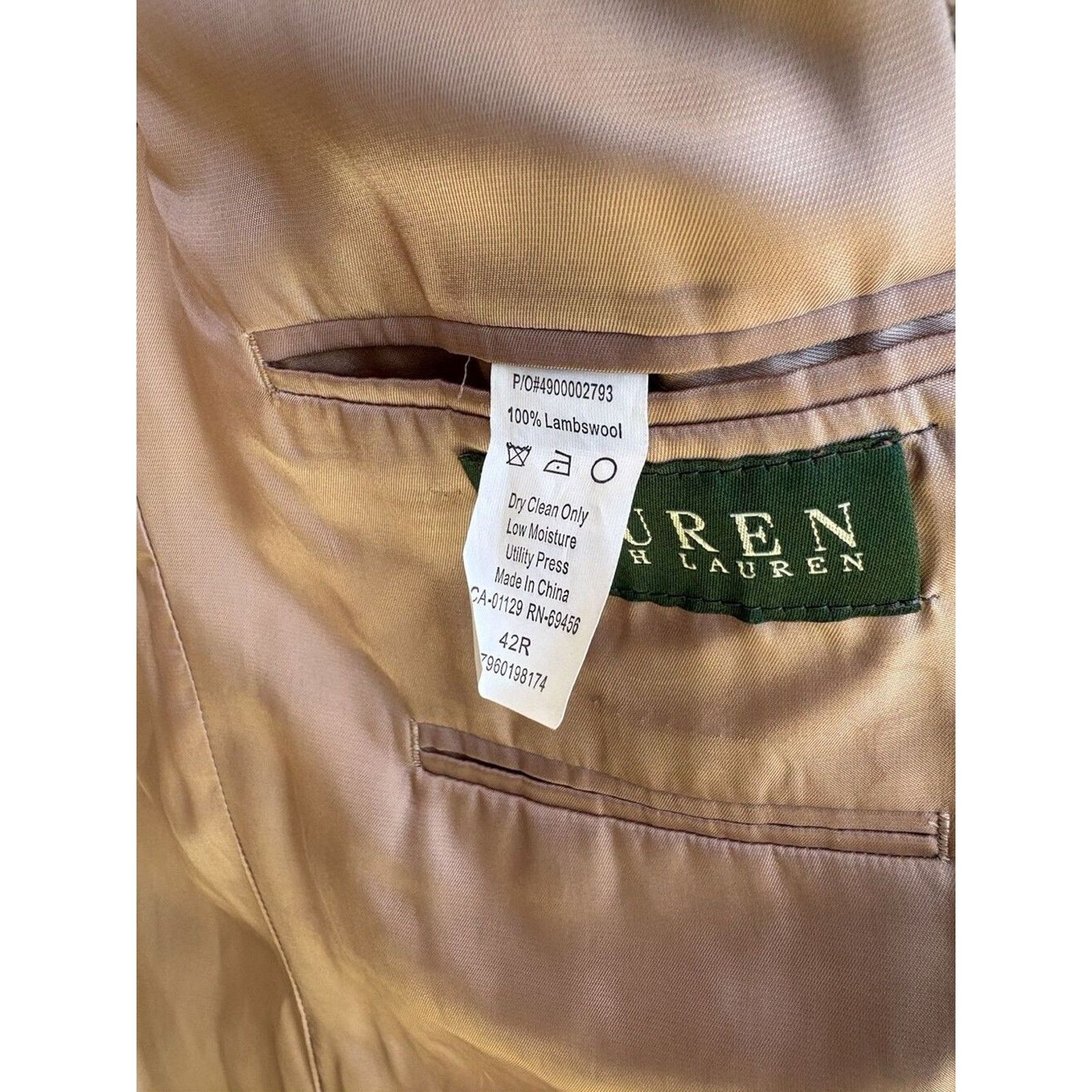 Ralph Lauren Vintage Polo Ralph Lauren Houndstooth Blazer 42R Lambswool Size 42R - 4 Thumbnail