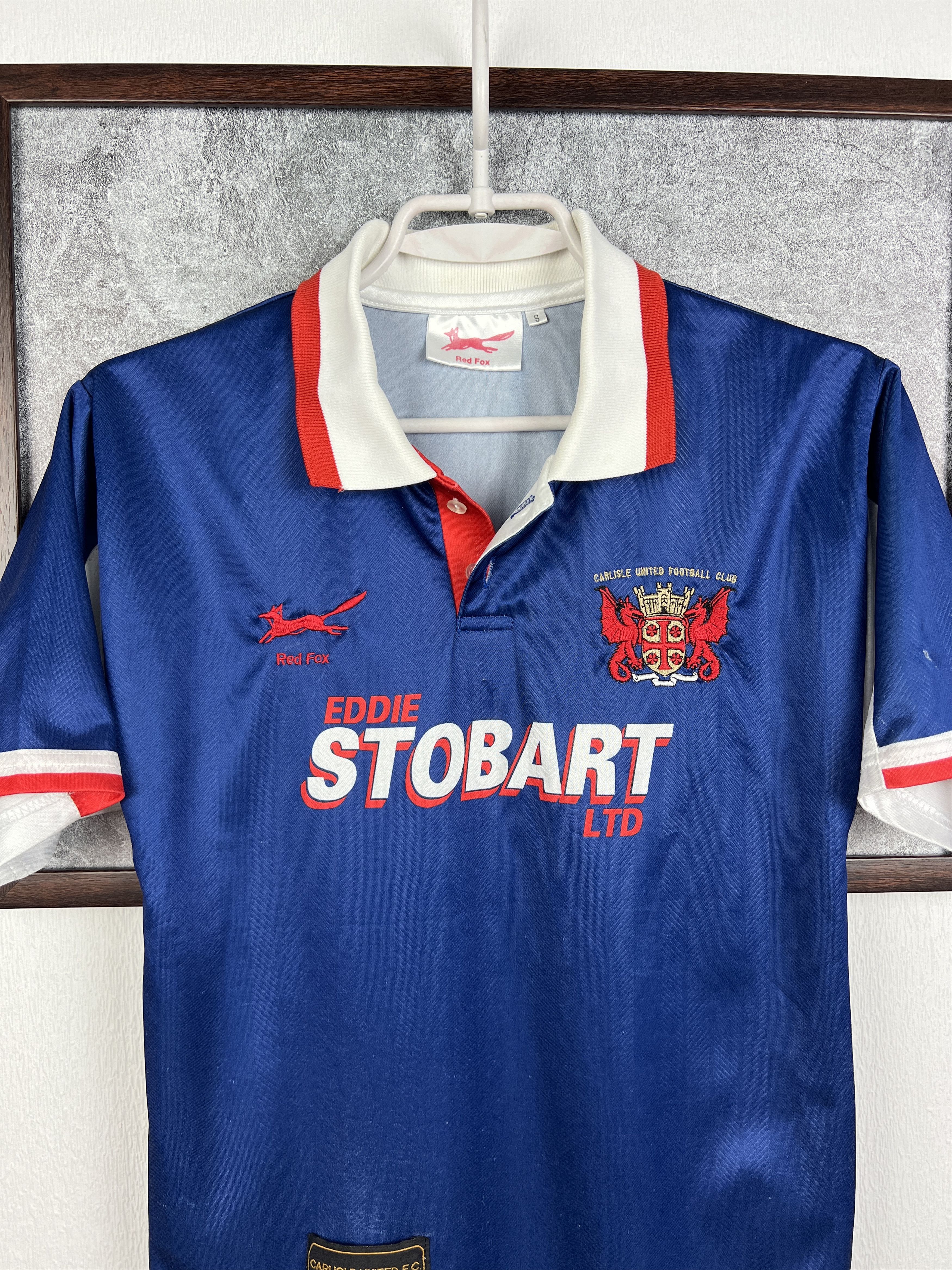 Vintage Carlisle United football shirt Soccer Jersey Trikot Boys M Size US XXS / EU 40 - 2 Thumbnail