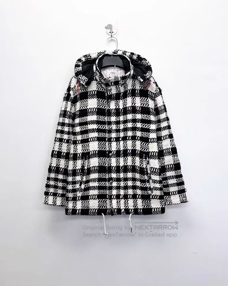 Thom Browne Thom Browne Chic Hidden Zipper Snap Hooded Jacket Size XS / US 0-2 / IT 36-38 - 1 Thumbnail