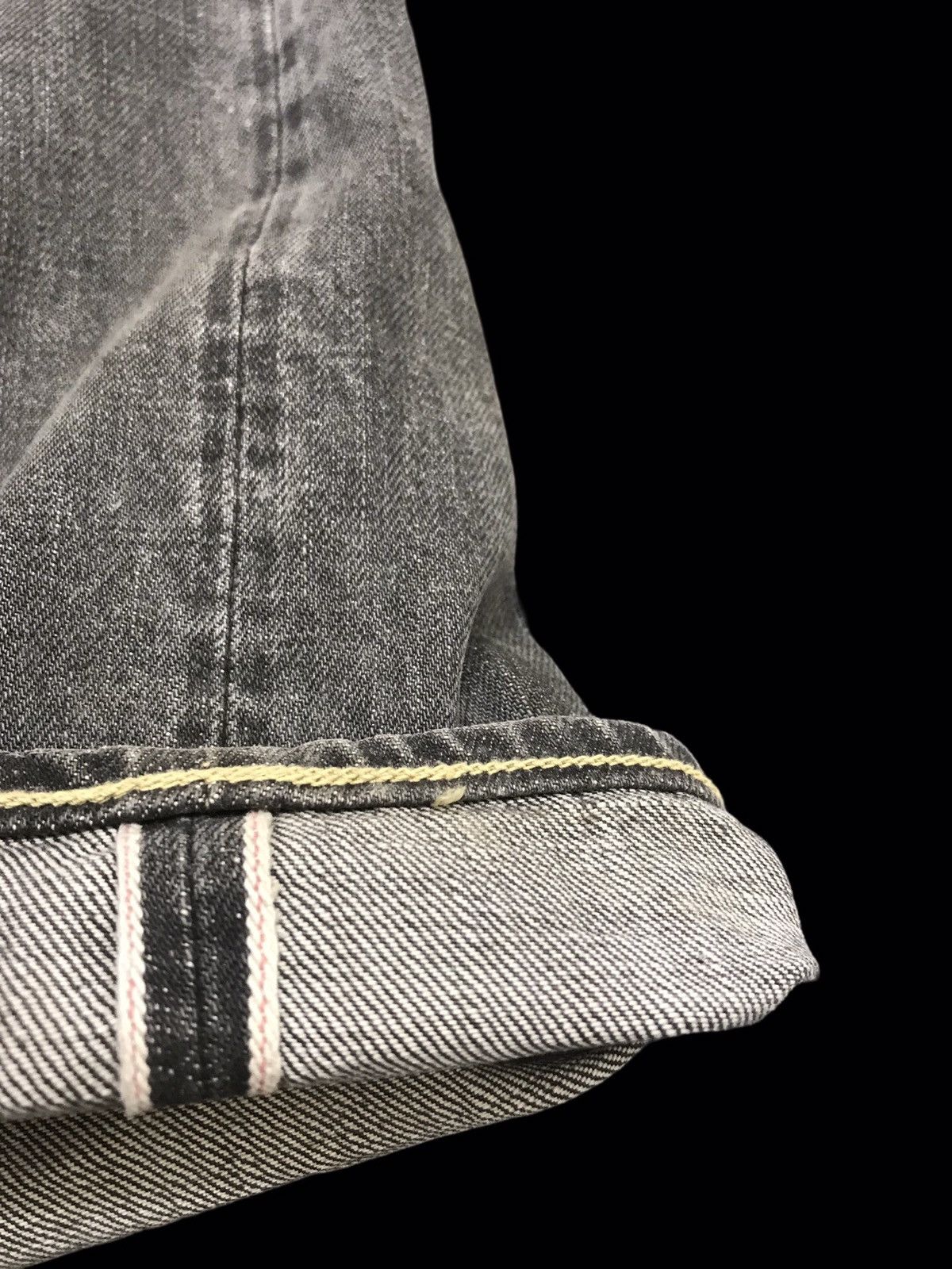 Japanese Brand 💥DENIM💥LANTIKI JAPAN SELVEDGE BIKER JEANS F41 Size US 31 - 8 Thumbnail