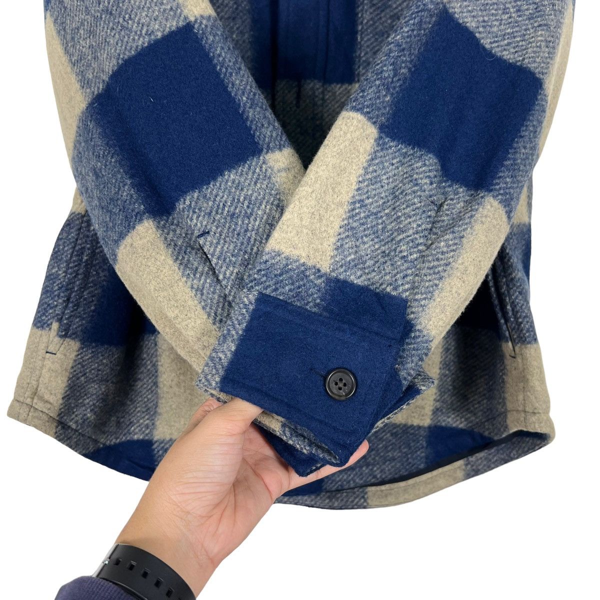 Japanese Brand 🔥 UNIQLO PLAID WOOL SHIRT JACKET Size US S / EU 44-46 / 1 - 13 Thumbnail
