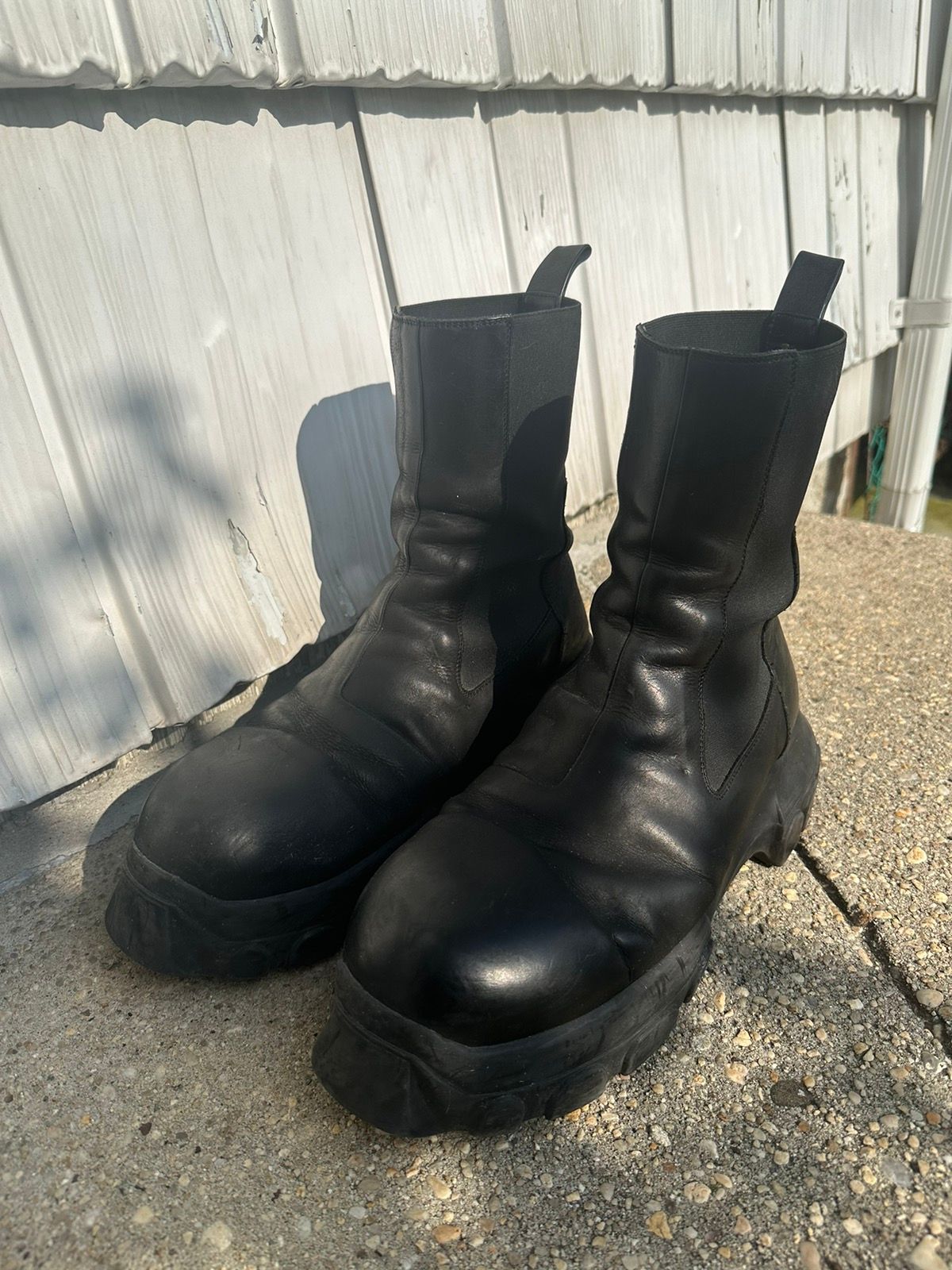 Rick Owens Rick Owens Beatle Bozo Tractor Boots | Grailed