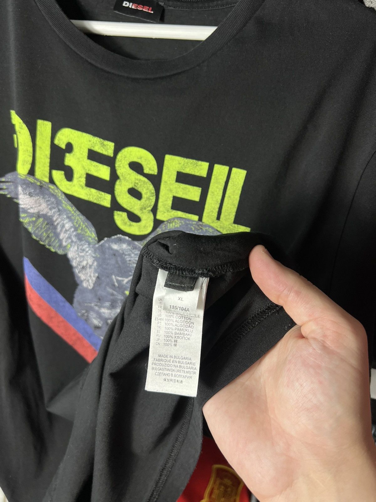 Diesel Diesel T-Diego-A4 Dressinn Flying Panther Graphic Tee Shirt Size US XL / EU 56 / 4 - 6 Thumbnail
