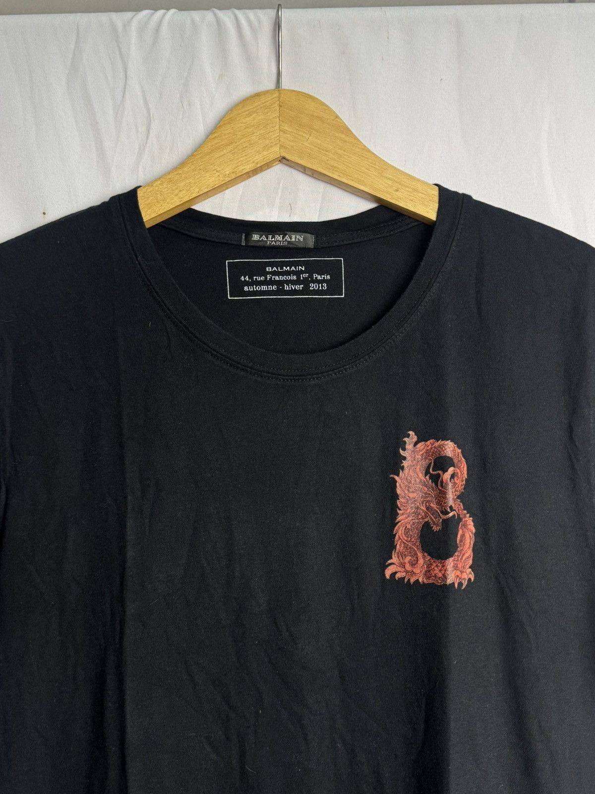 Balmain Balmain Christophe Decarnin Dragon B Tees Size US M / EU 48-50 / 2 - 3 Thumbnail