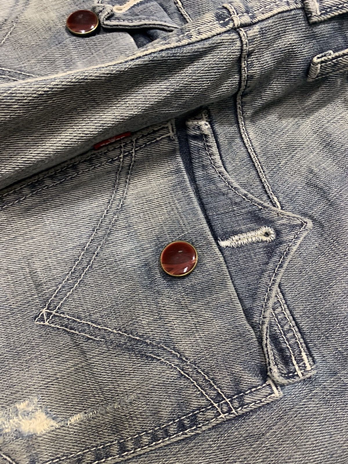 Levi's Vintage Levi’s engineer jeans denim Size US 32 / EU 48 - 5 Thumbnail