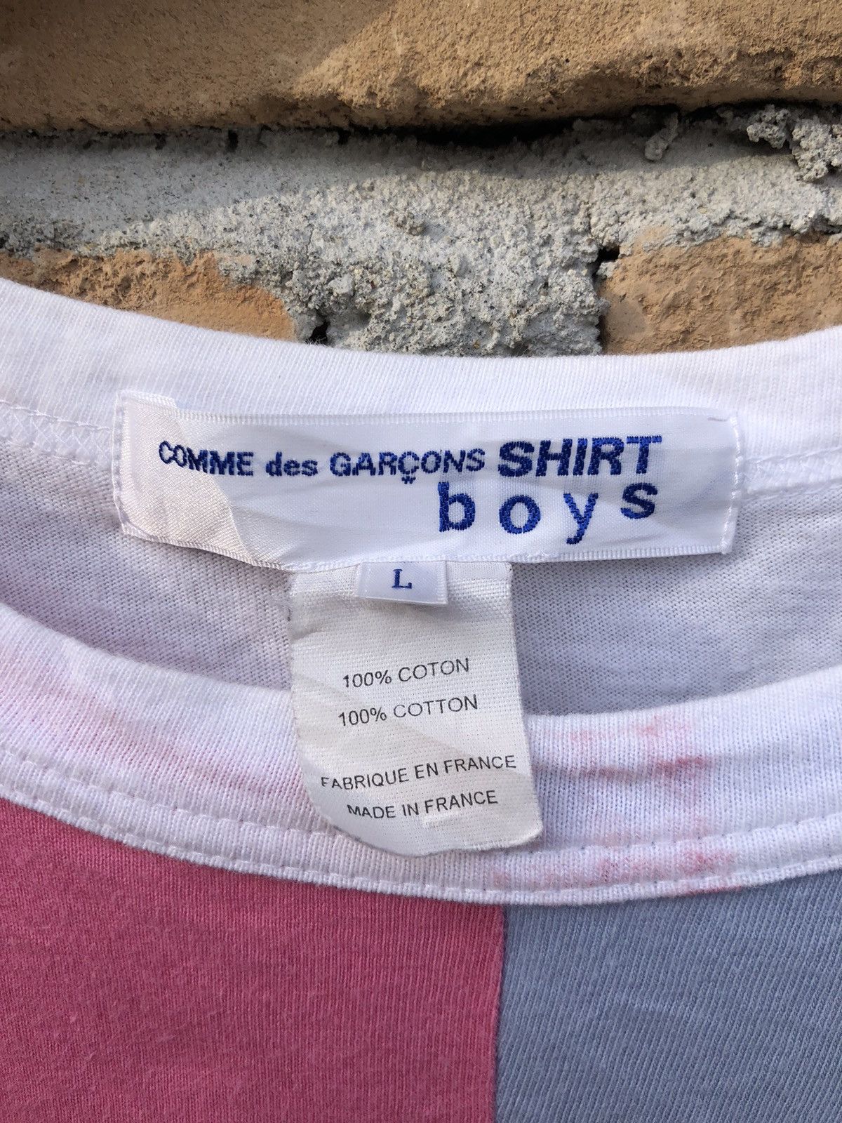Comme des Garcons 🚨ACCEPT OFFER🚨SHIRT BOYS LONG SLEEVE TEE Size US L / EU 52-54 / 3 - 6 Thumbnail