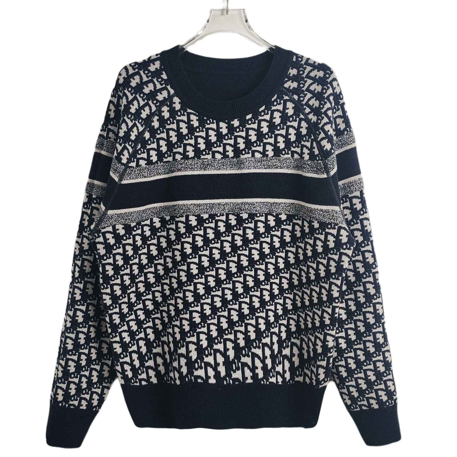 Dior Dior Oblique Cashmere Sweater Size FR 36 Size XS / US 0-2 / IT 36-38 - 1 Thumbnail